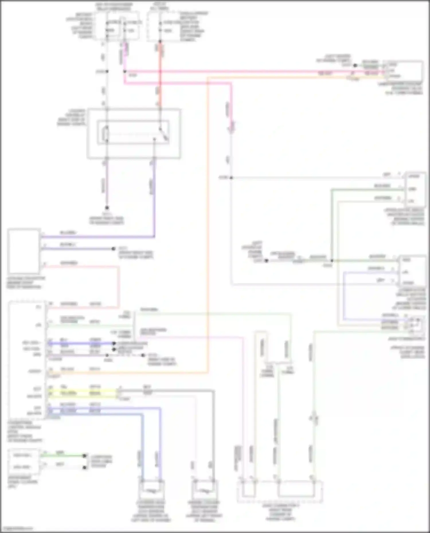 Aviator Lincoln II (2019-2024): Cooling fan circuit