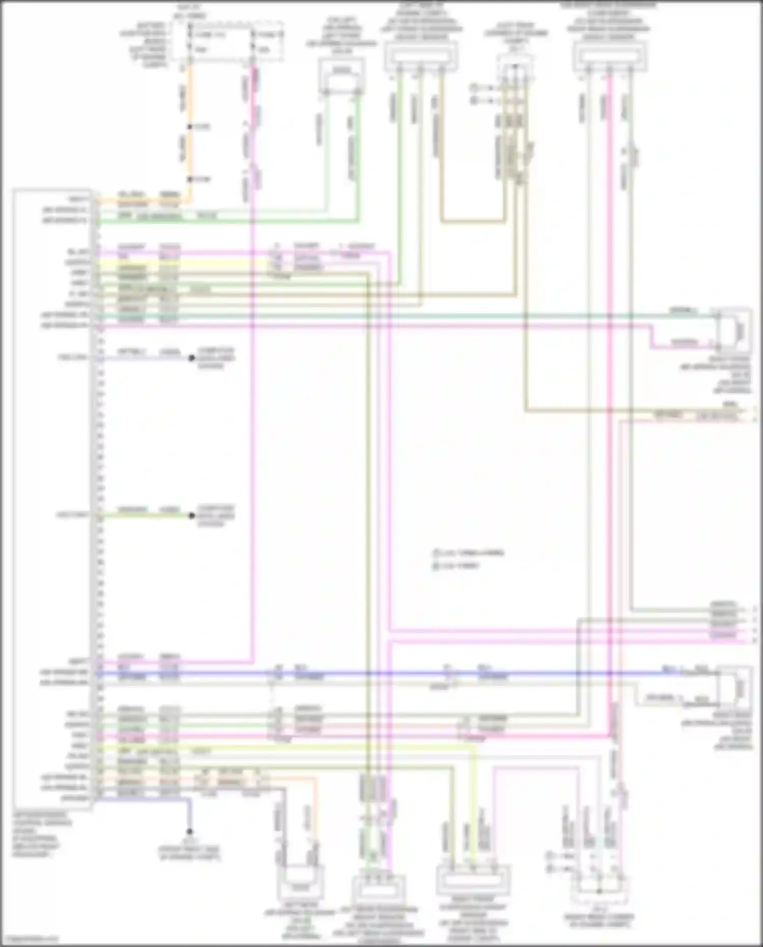 Aviator Lincoln II (2019-2024): Electronic suspension circuit (1 of 2)
