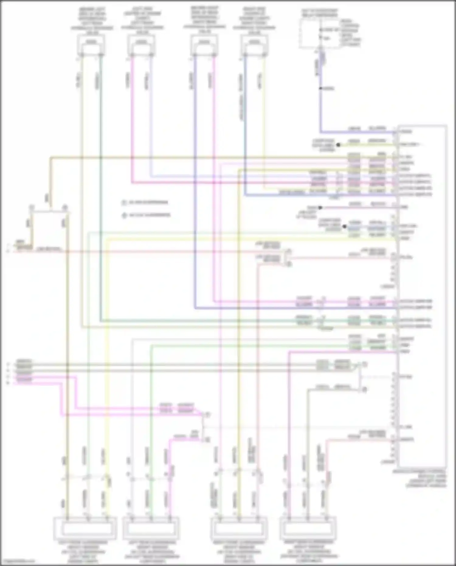 Aviator Lincoln II (2019-2024): Electronic suspension circuit (2 of 2)