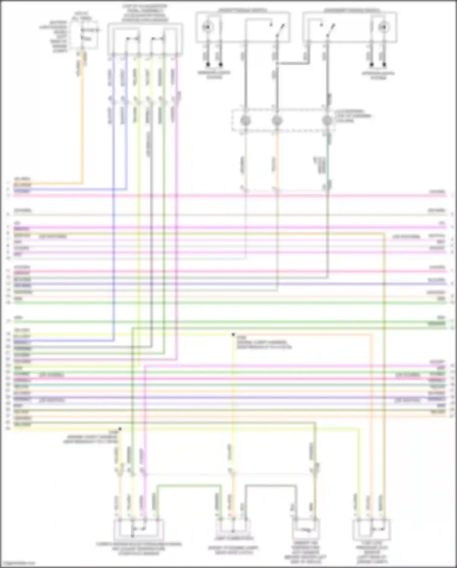 Aviator Lincoln II (2019-2024): Wiring diagram engine performance 3.0l turbo hybrid (3 of 16)