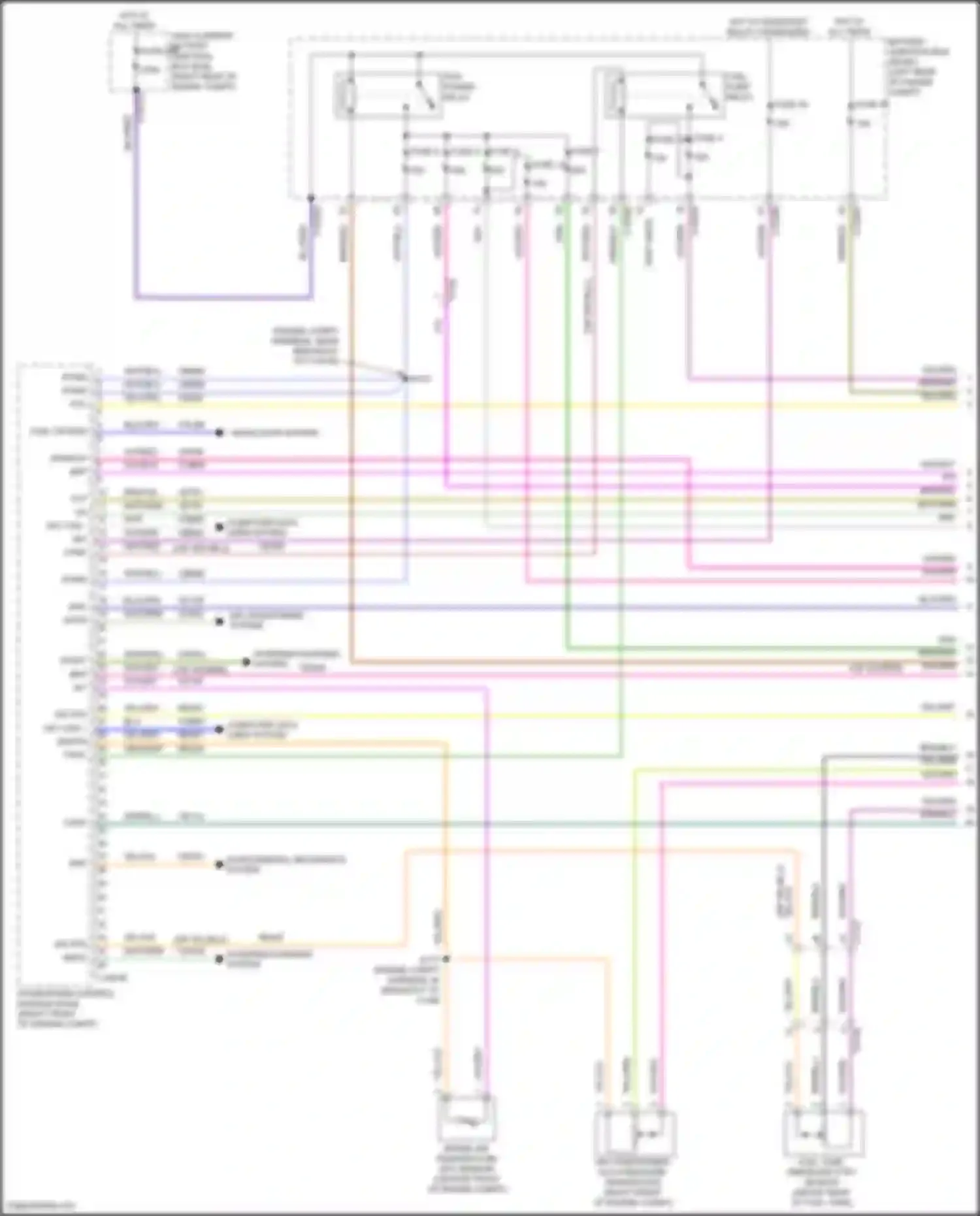 Aviator Lincoln II (2019-2024): Wiring diagram engine performance 3.0l turbo (1 of 11)
