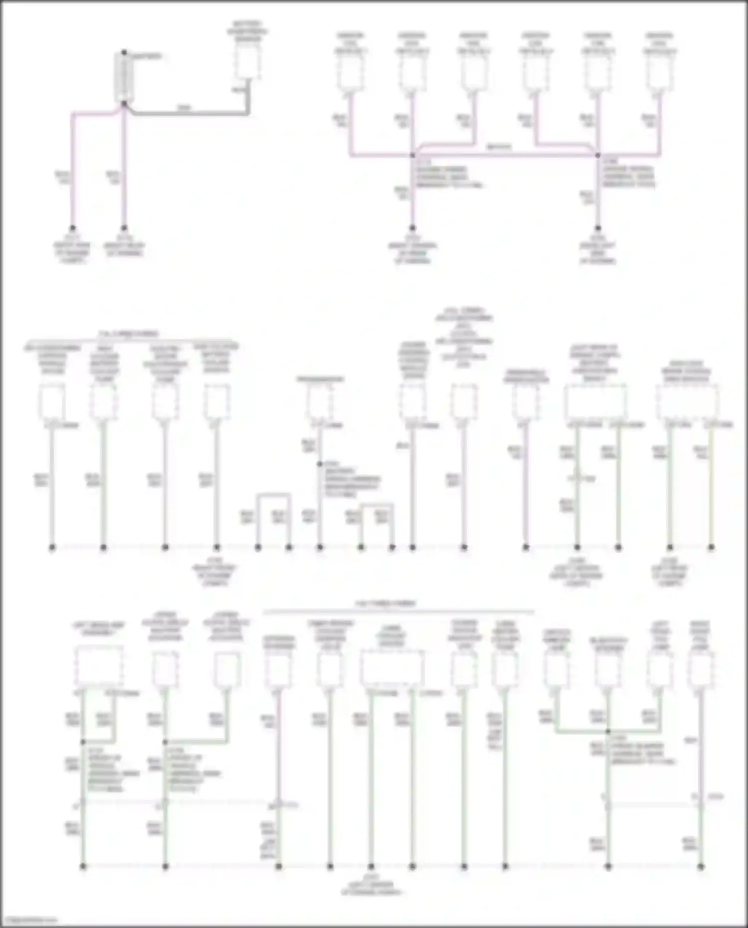 Aviator Lincoln II (2019-2024): Ground distribution circuit (1 of 6)
