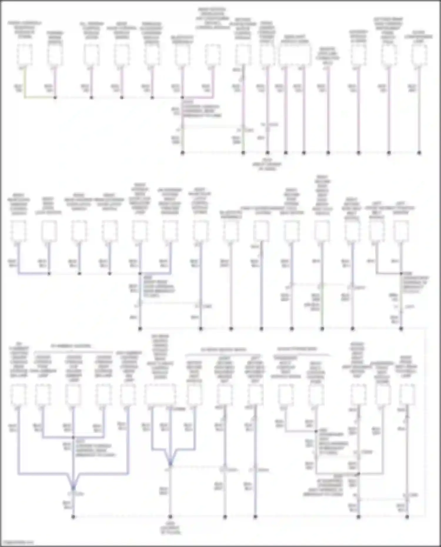 Aviator Lincoln II (2019-2024): Ground distribution circuit (3 of 6)
