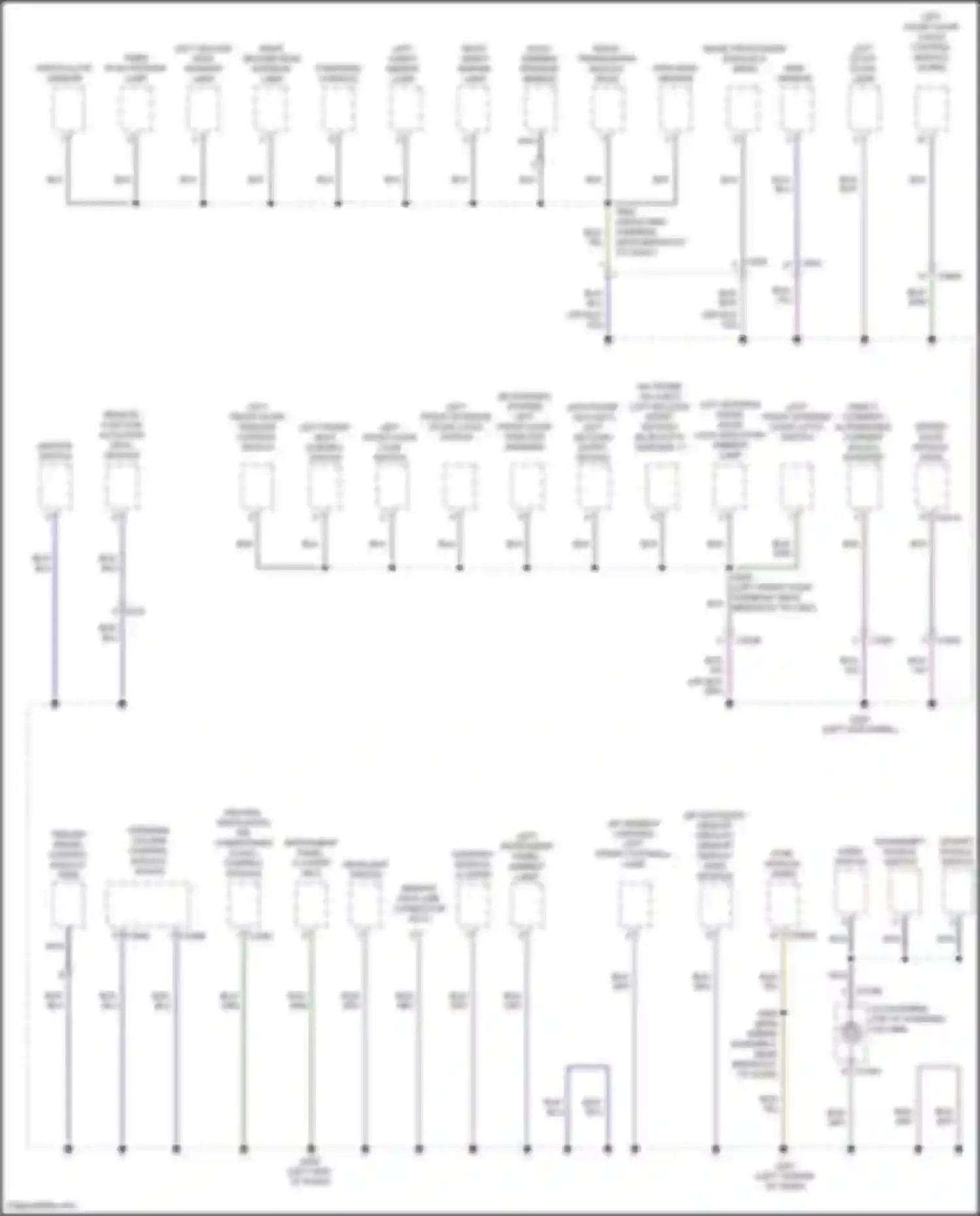 Aviator Lincoln II (2019-2024): Ground distribution circuit (4 of 6)