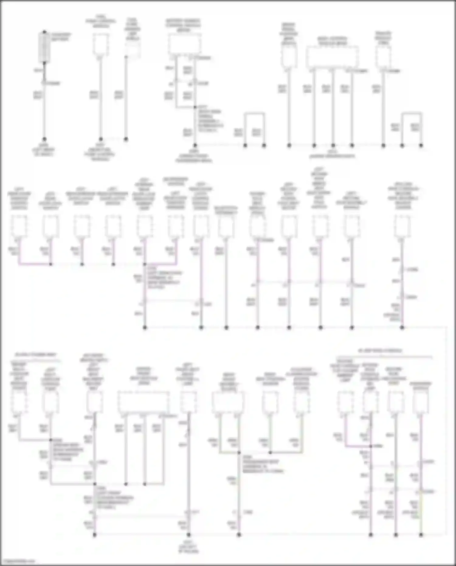 Aviator Lincoln II (2019-2024): Ground distribution circuit (5 of 6)