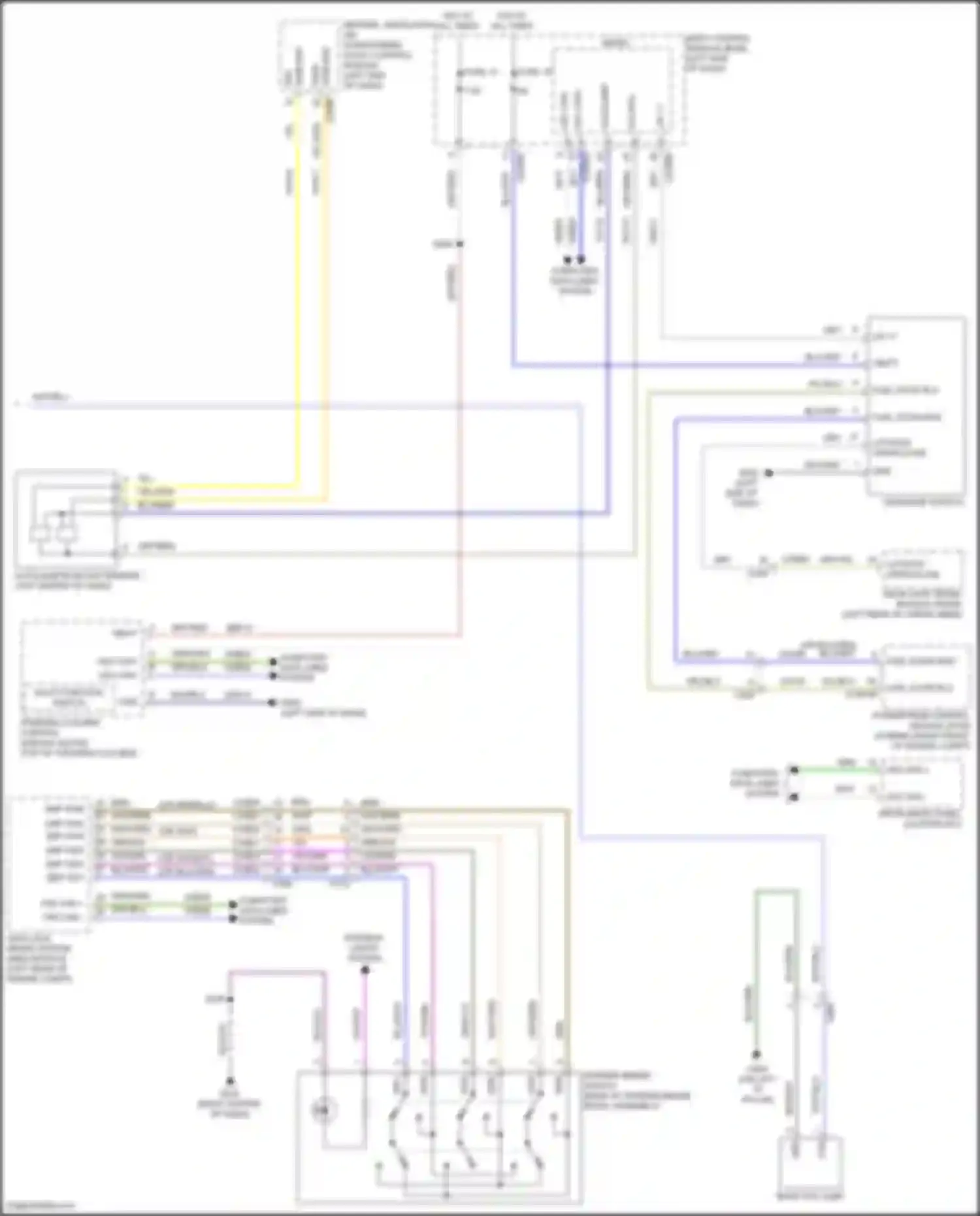 Aviator Lincoln II (2019-2024): Headlights circuit, w/ dynamic leveling (3 of 3)