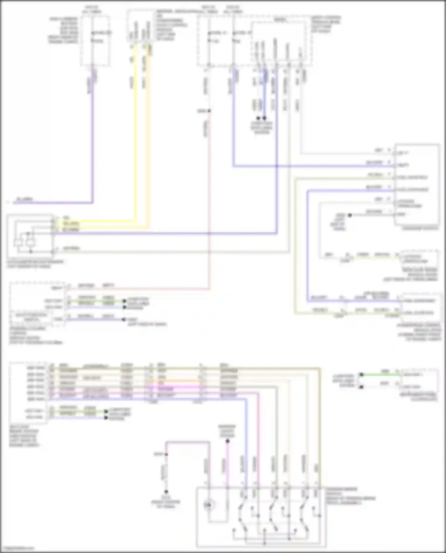 Aviator Lincoln II (2019-2024): Headlights circuit, w/o dynamic leveling (3 of 3)