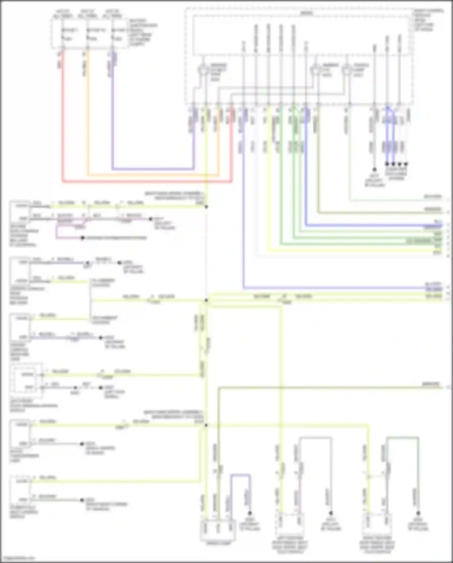 Aviator Lincoln II (2019-2024): Courtesy lamps circuit (1 of 4)