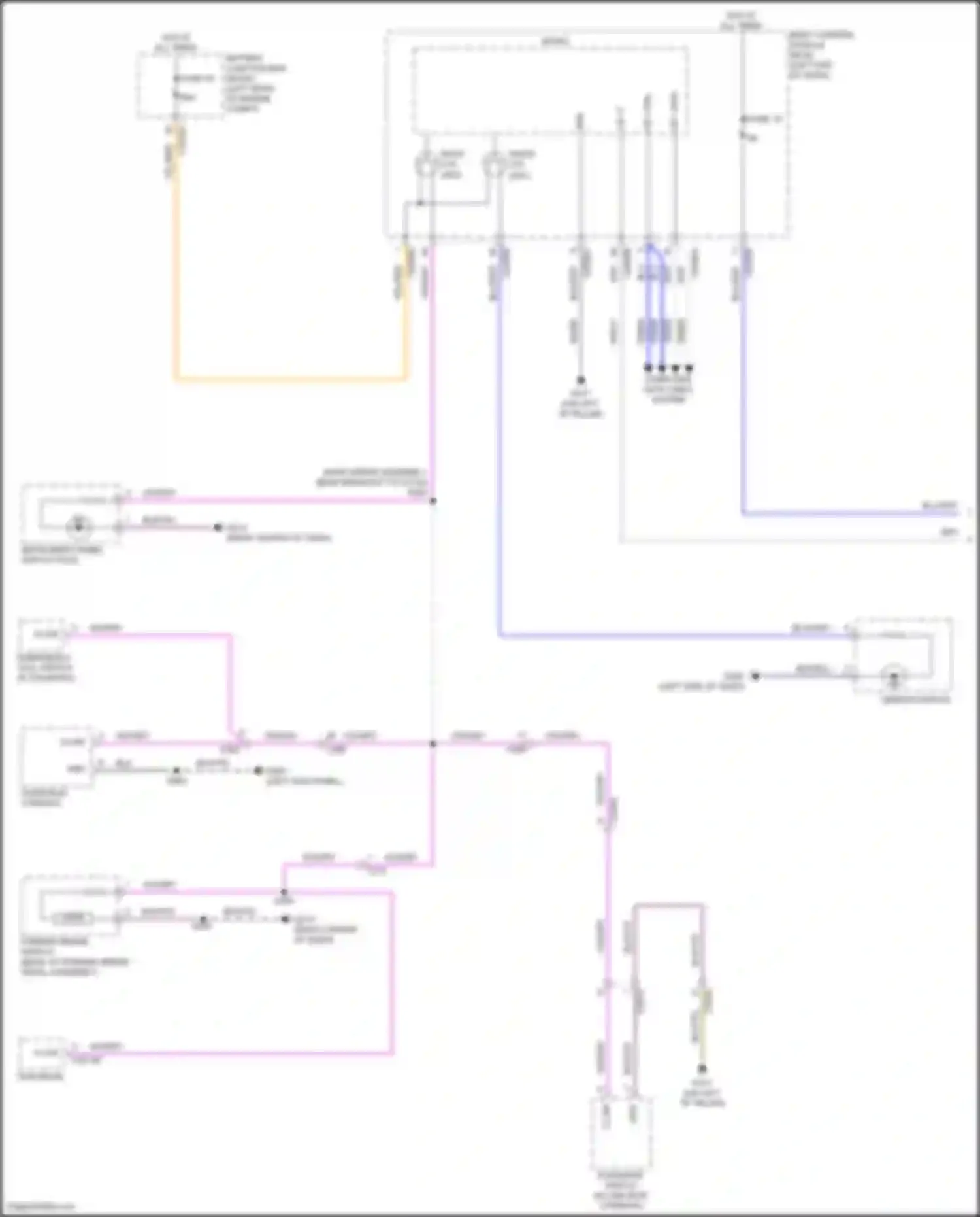 Aviator Lincoln II (2019-2024): Instrument illumination circuit (1 of 3)