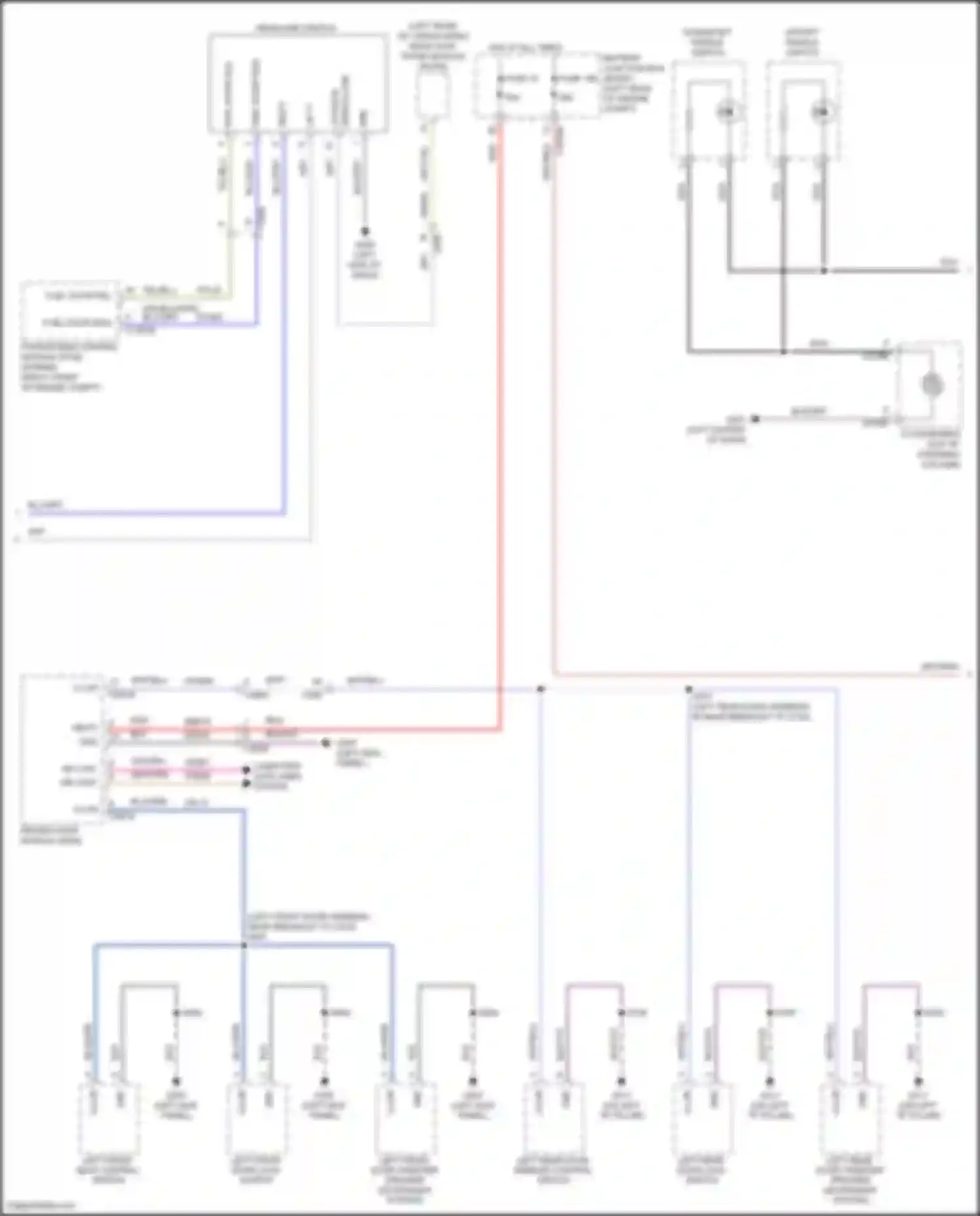 Aviator Lincoln II (2019-2024): Instrument illumination circuit (2 of 3)
