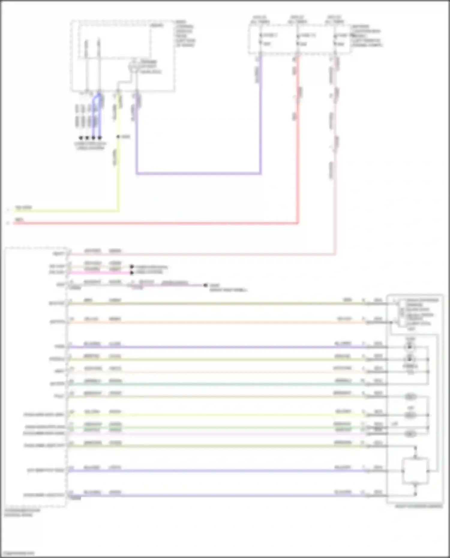 Aviator Lincoln II (2019-2024): Memory mirrors circuit (2 of 2)