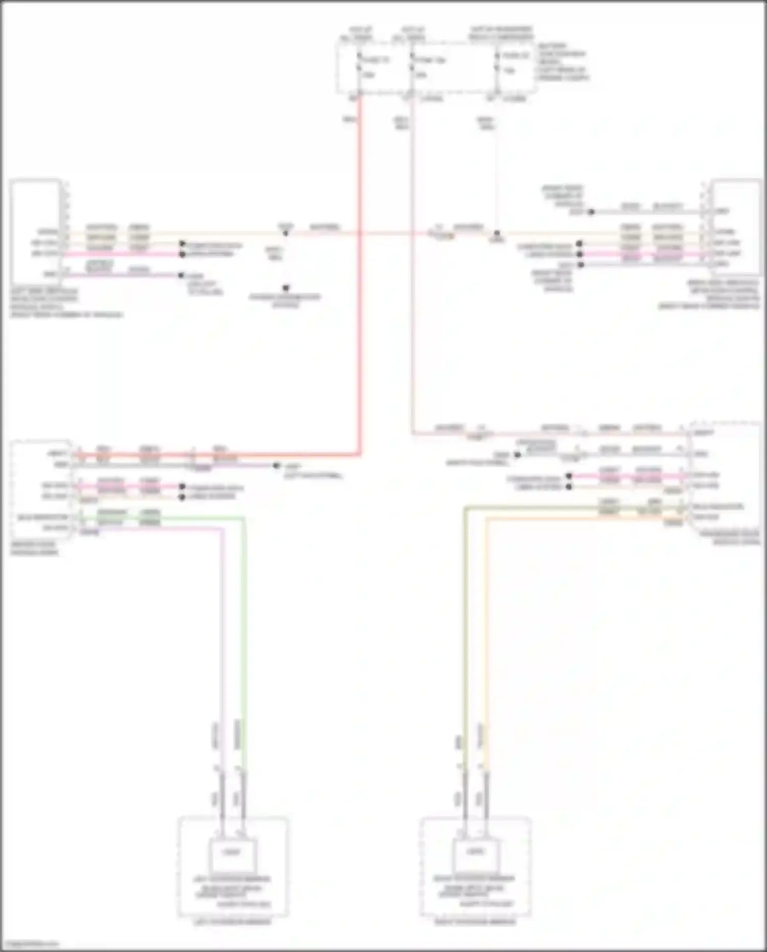 Aviator Lincoln II (2019-2024): Blind spot information system circuit