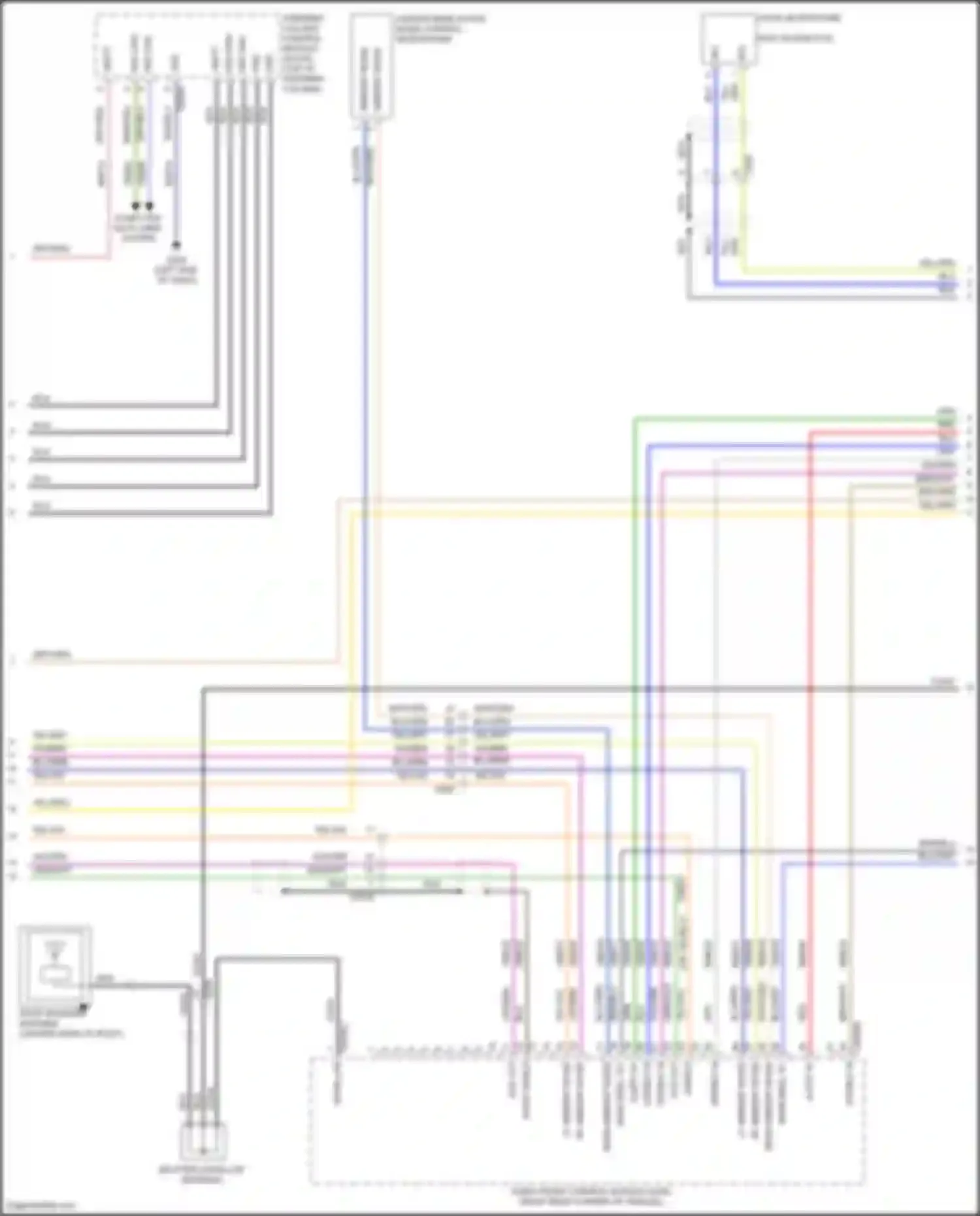 Aviator Lincoln II (2019-2024): Navigation circuit, 10 speakers (4 of 5)