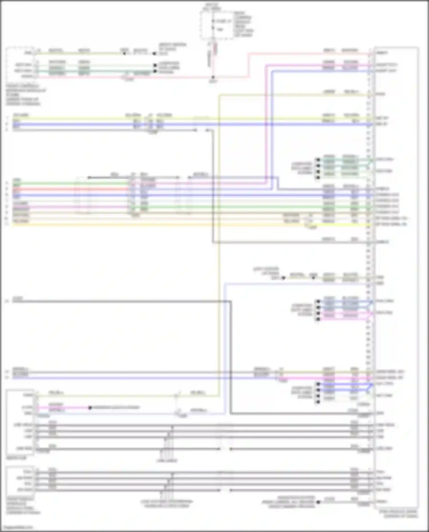 Aviator Lincoln II (2019-2024): Navigation circuit, 10 speakers (5 of 5)