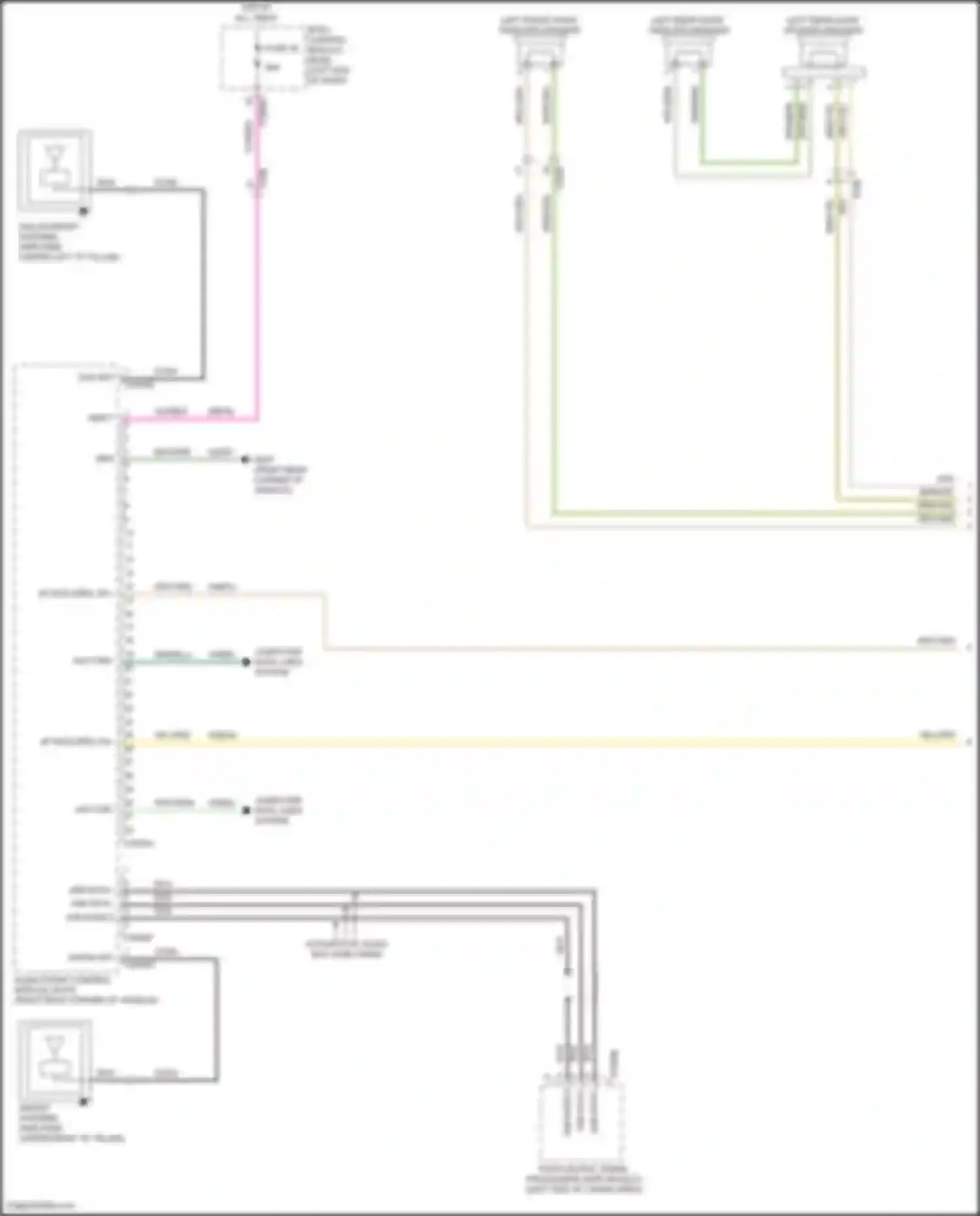 Aviator Lincoln II (2019-2024): Navigation circuit, 14 speakers (1 of 6)
