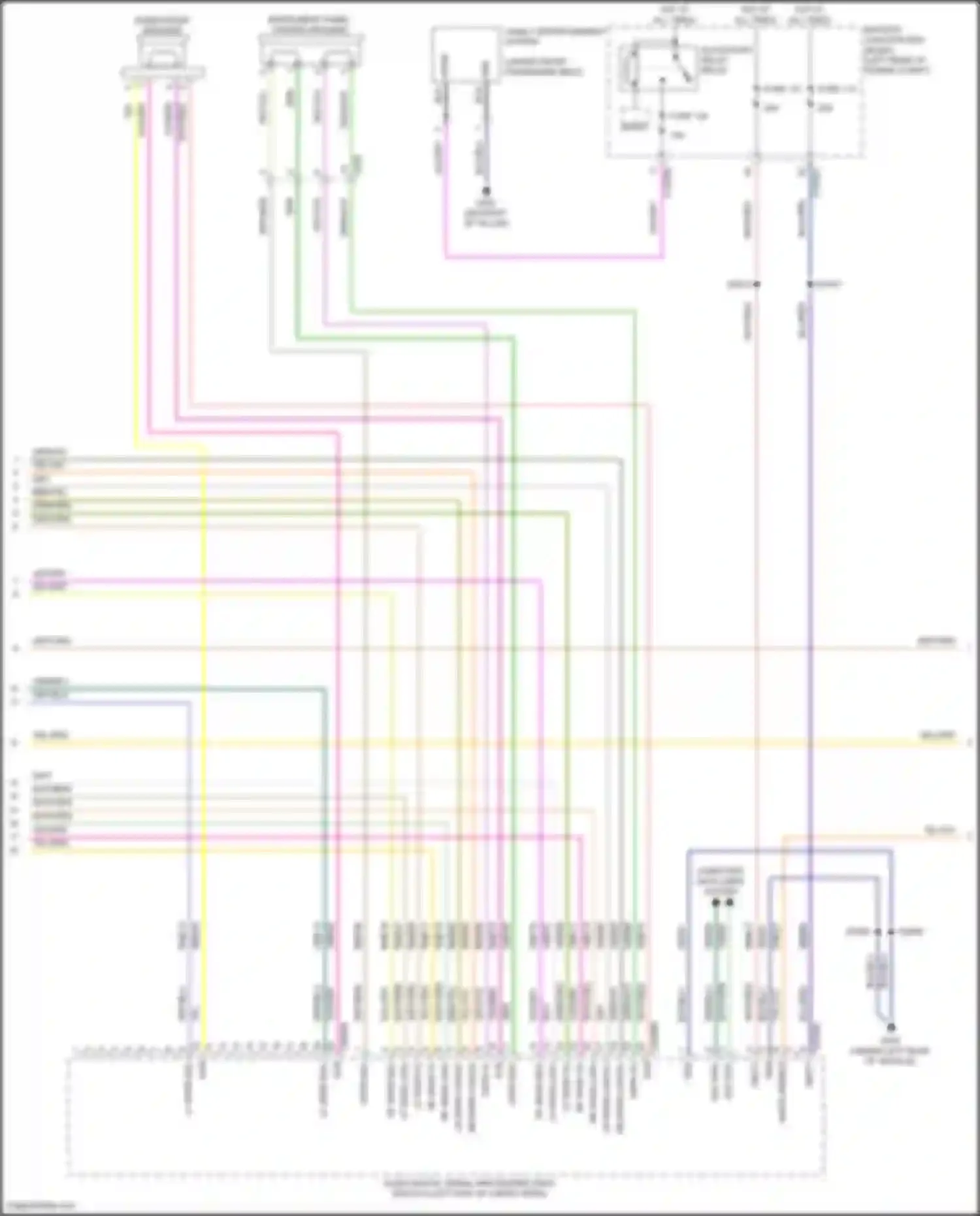 Aviator Lincoln II (2019-2024): Navigation circuit, 14 speakers (3 of 6)