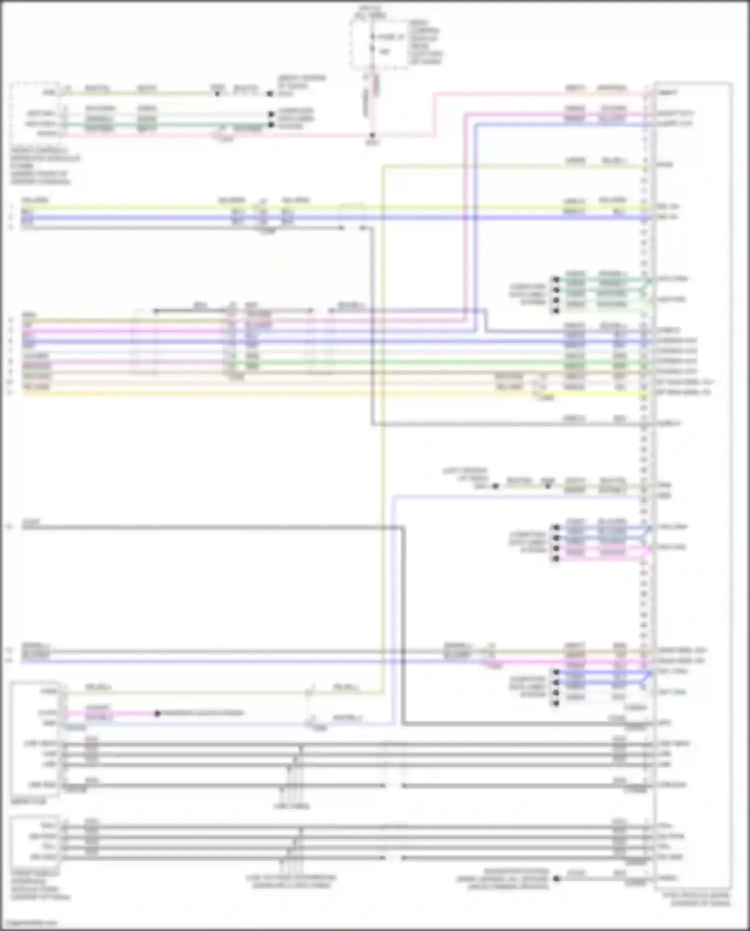 Aviator Lincoln II (2019-2024): Navigation circuit, 28 speakers (6 of 6)