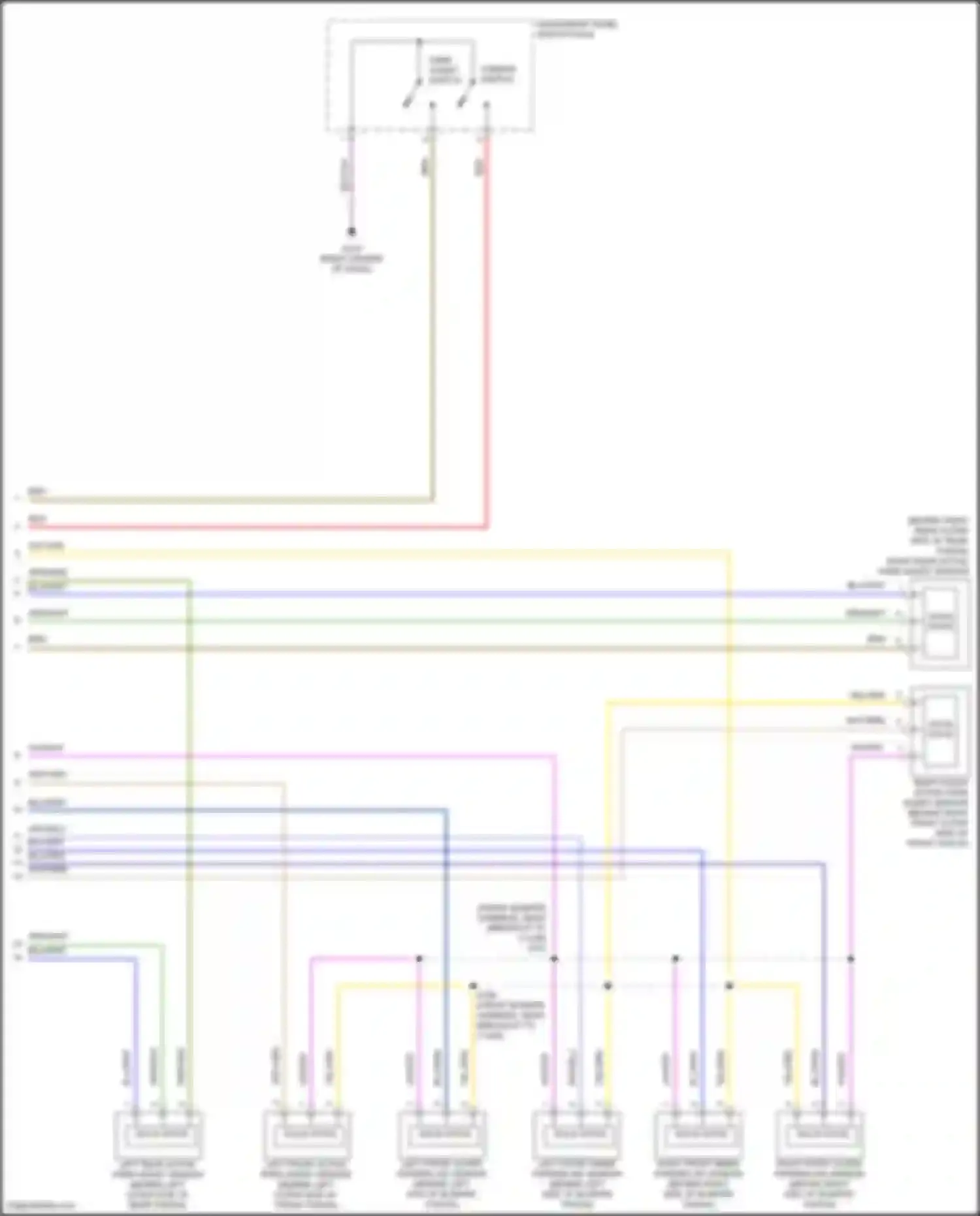 Aviator Lincoln II (2019-2024): Parking assistant circuit, w/ 360 view (2 of 2)