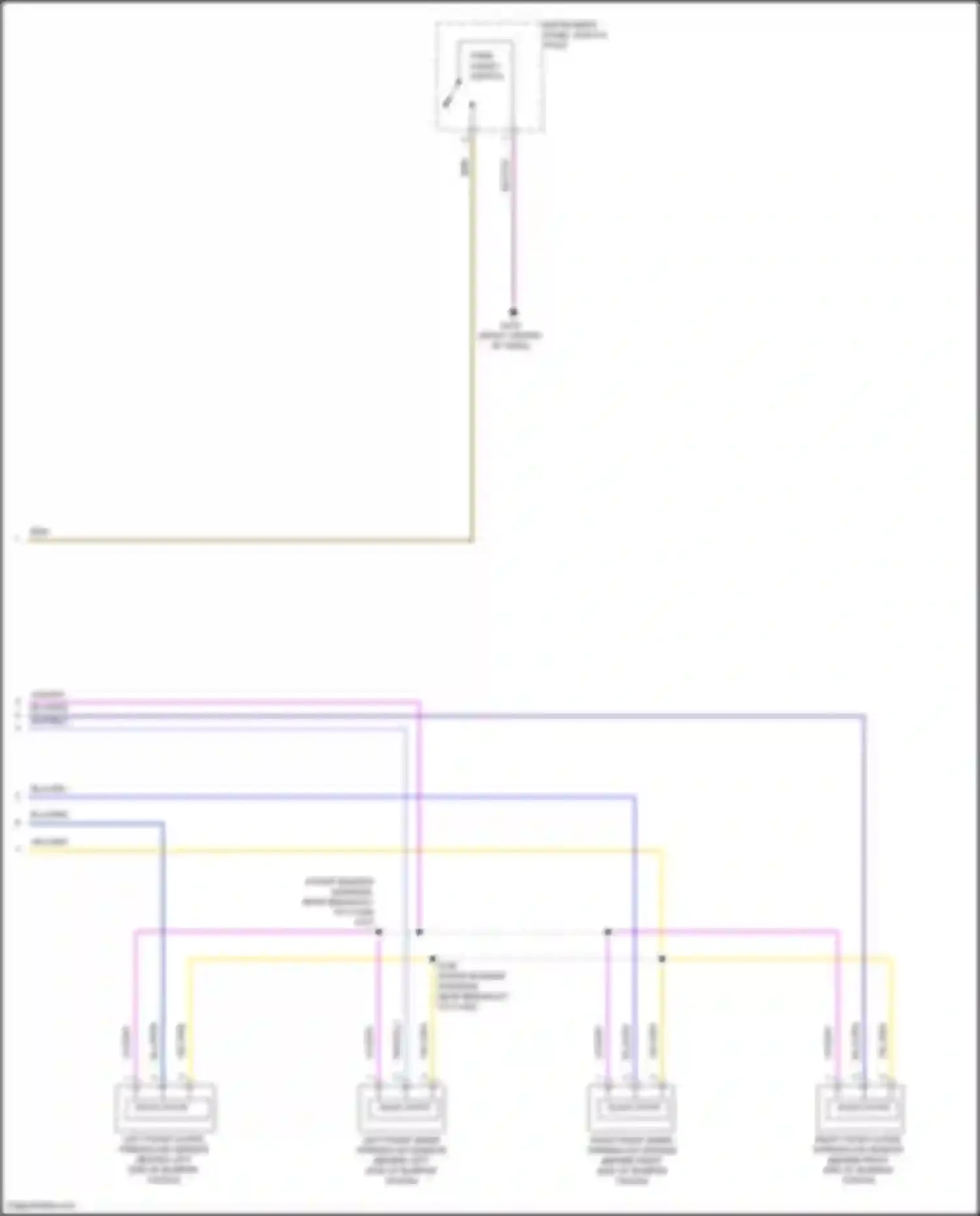 Aviator Lincoln II (2019-2024): Parking assistant circuit, w/o 360 view (2 of 2)