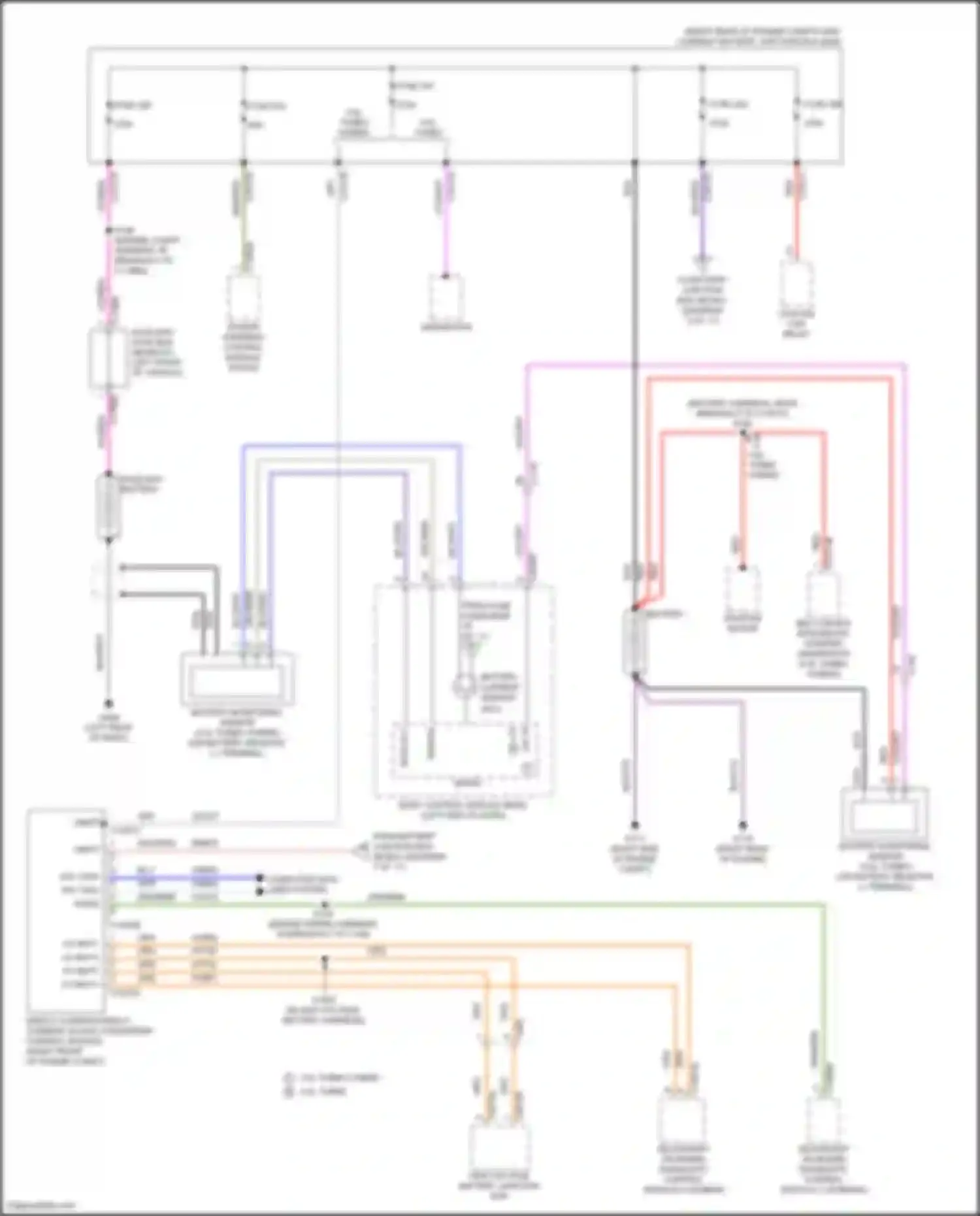Aviator Lincoln II (2019-2024): Power distribution circuit (1 of 11)
