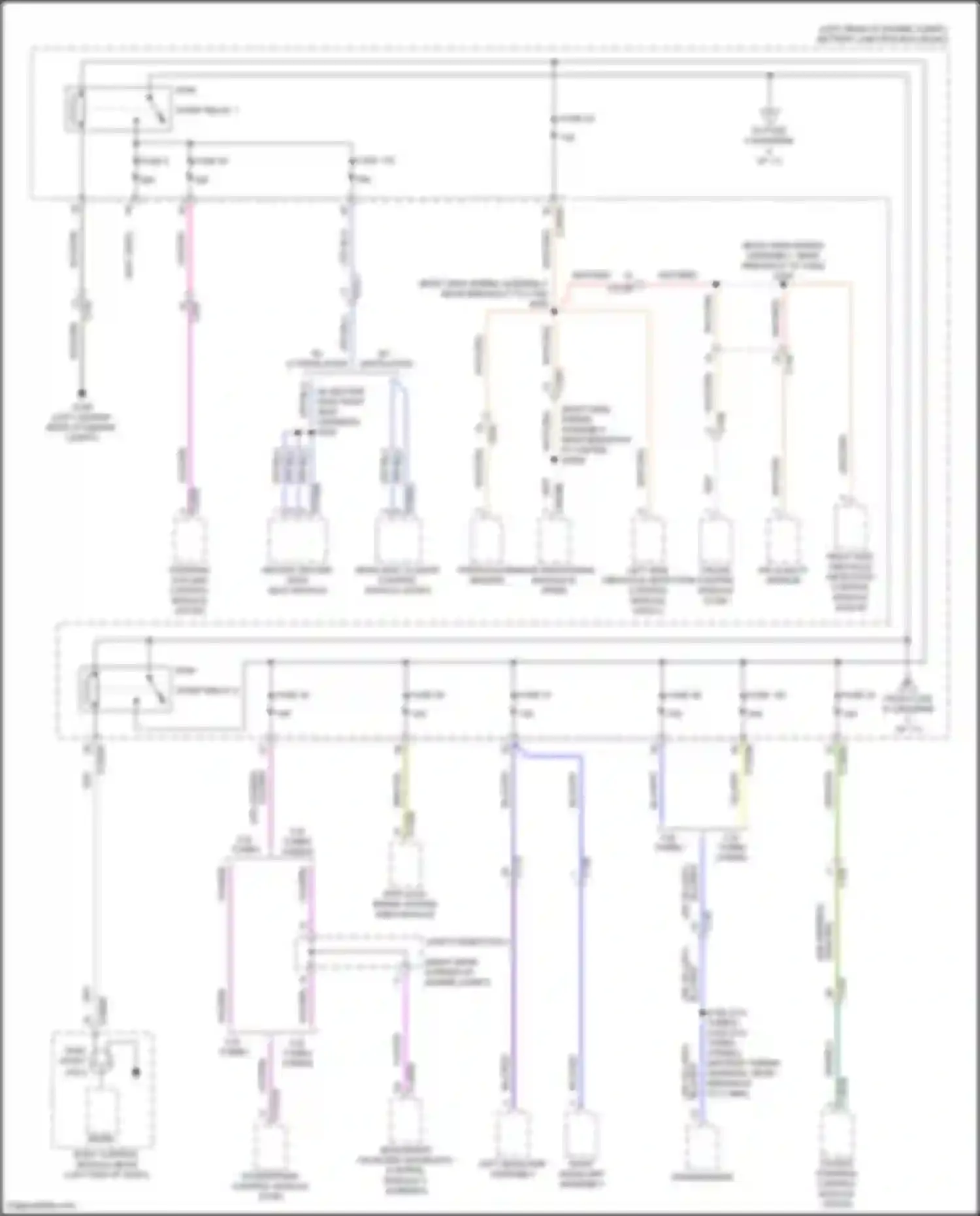Aviator Lincoln II (2019-2024): Power distribution circuit (3 of 11)