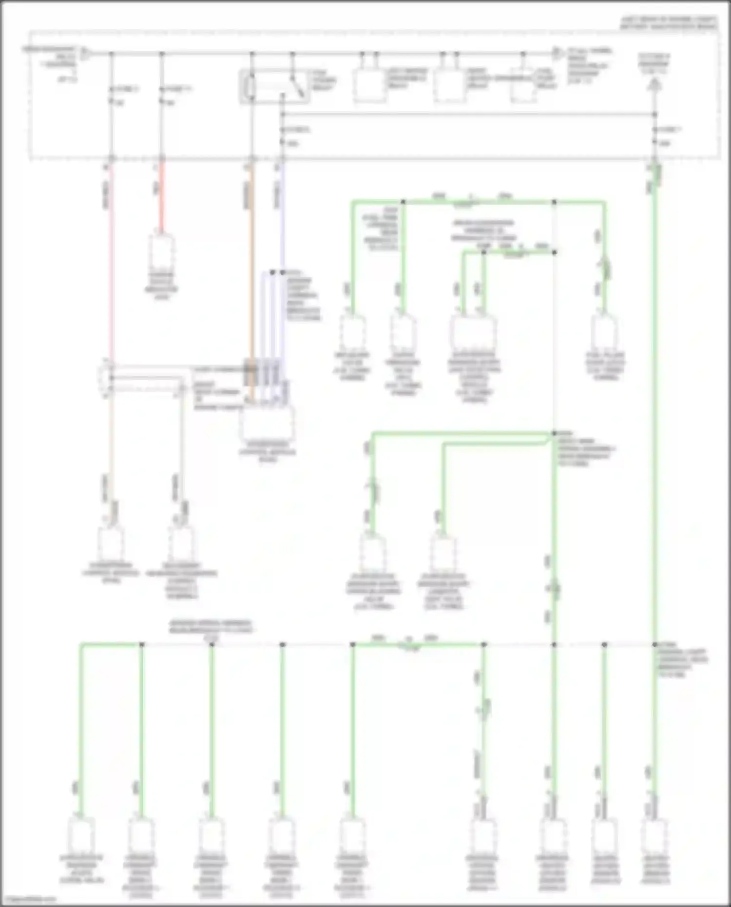 Aviator Lincoln II (2019-2024): Power distribution circuit (4 of 11)
