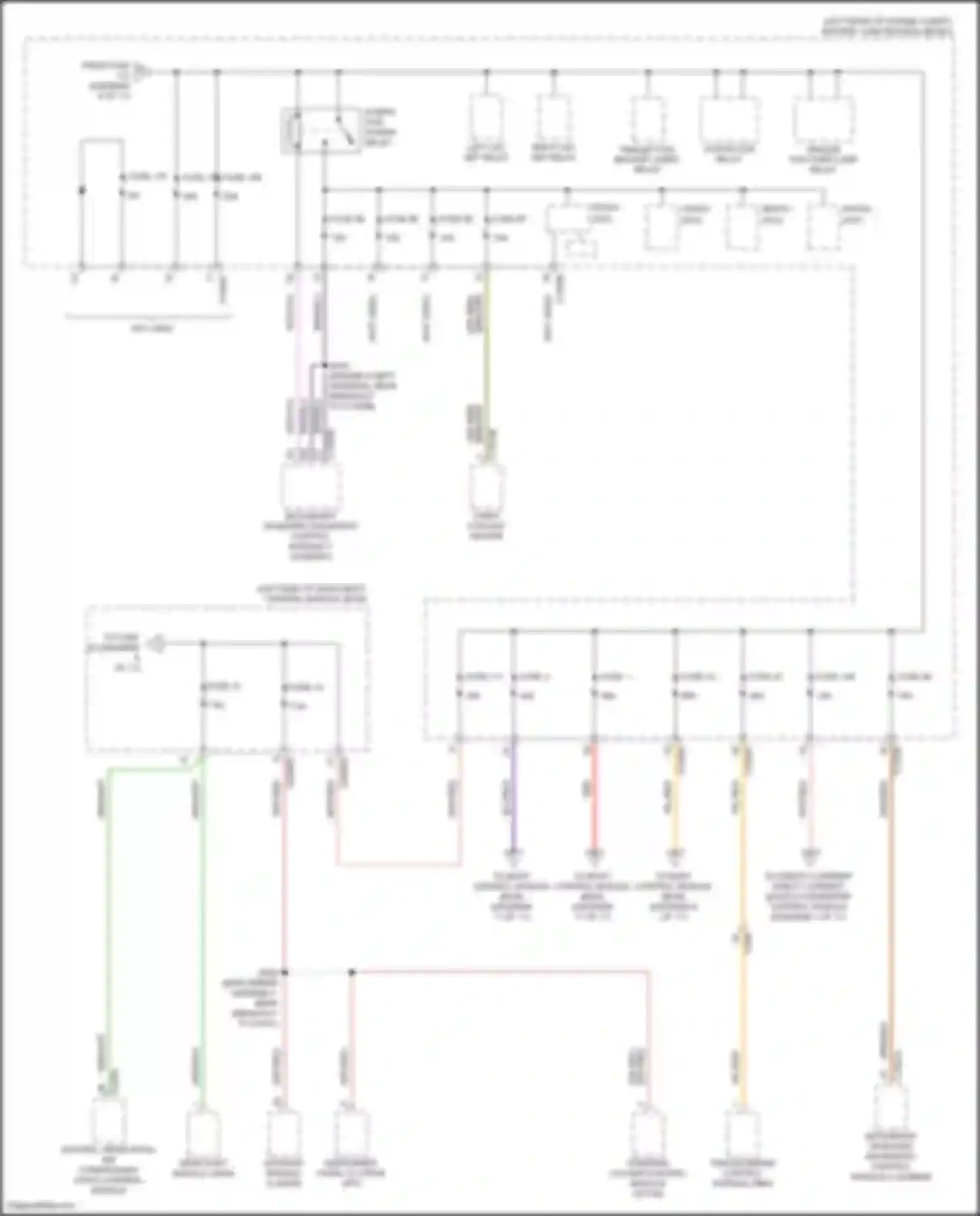 Aviator Lincoln II (2019-2024): Power distribution circuit (7 of 11)