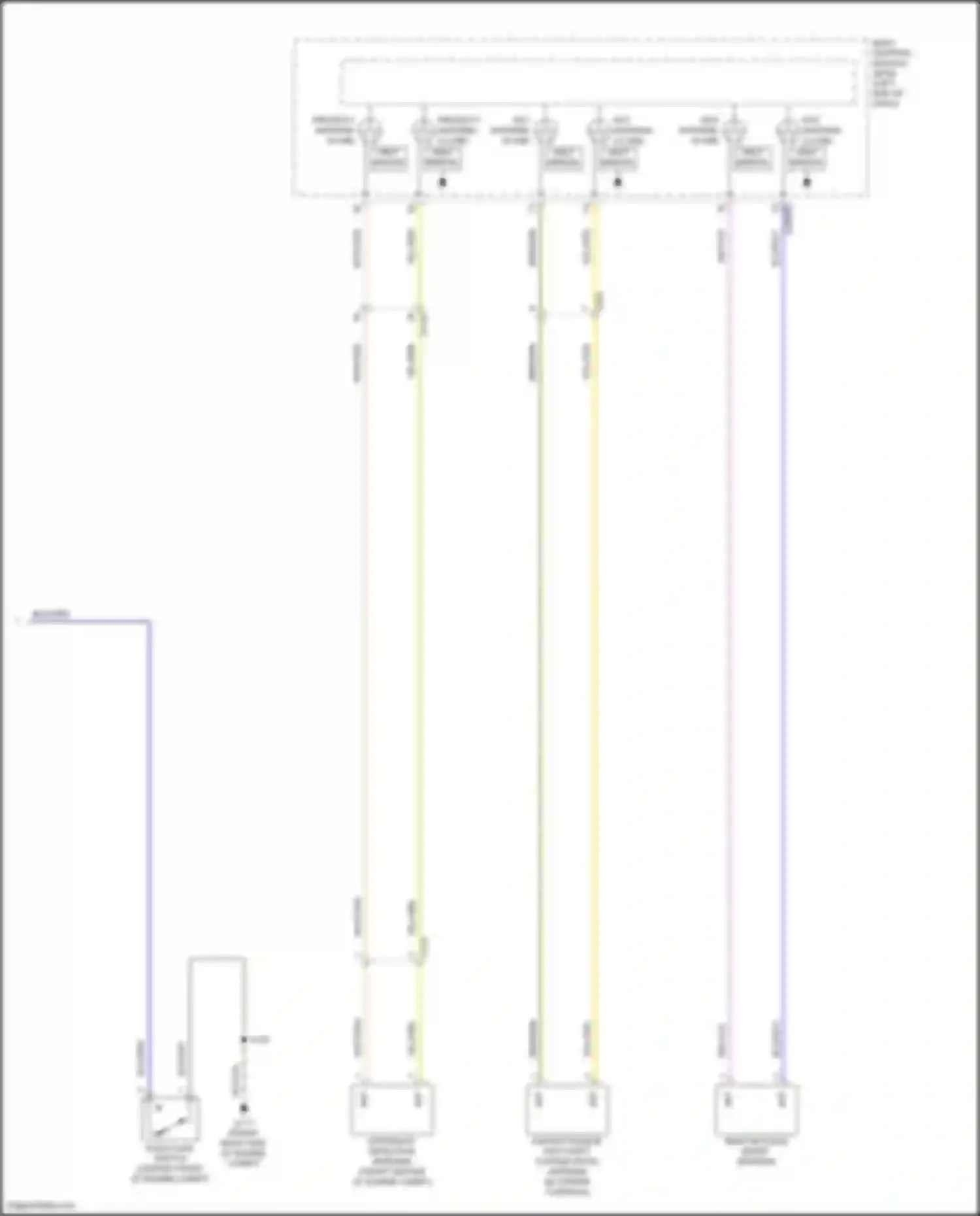 Aviator Lincoln II (2019-2024): Power door locks circuit, w/o intelligent access (7 of 7)