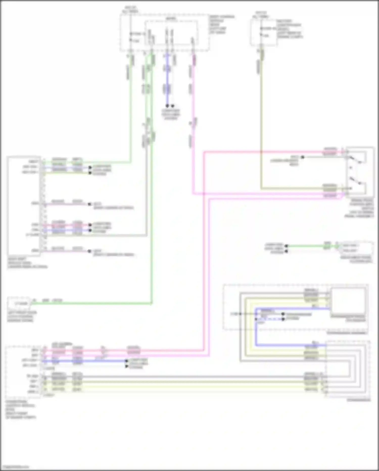 Aviator Lincoln II (2019-2024): Shift interlock circuit