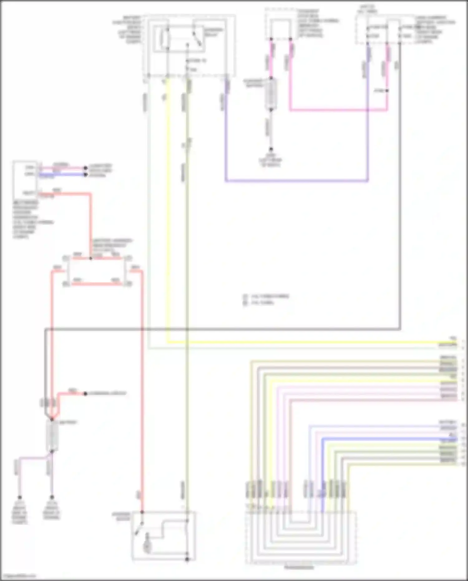 Aviator Lincoln II (2019-2024): Starting circuit (1 of 2)