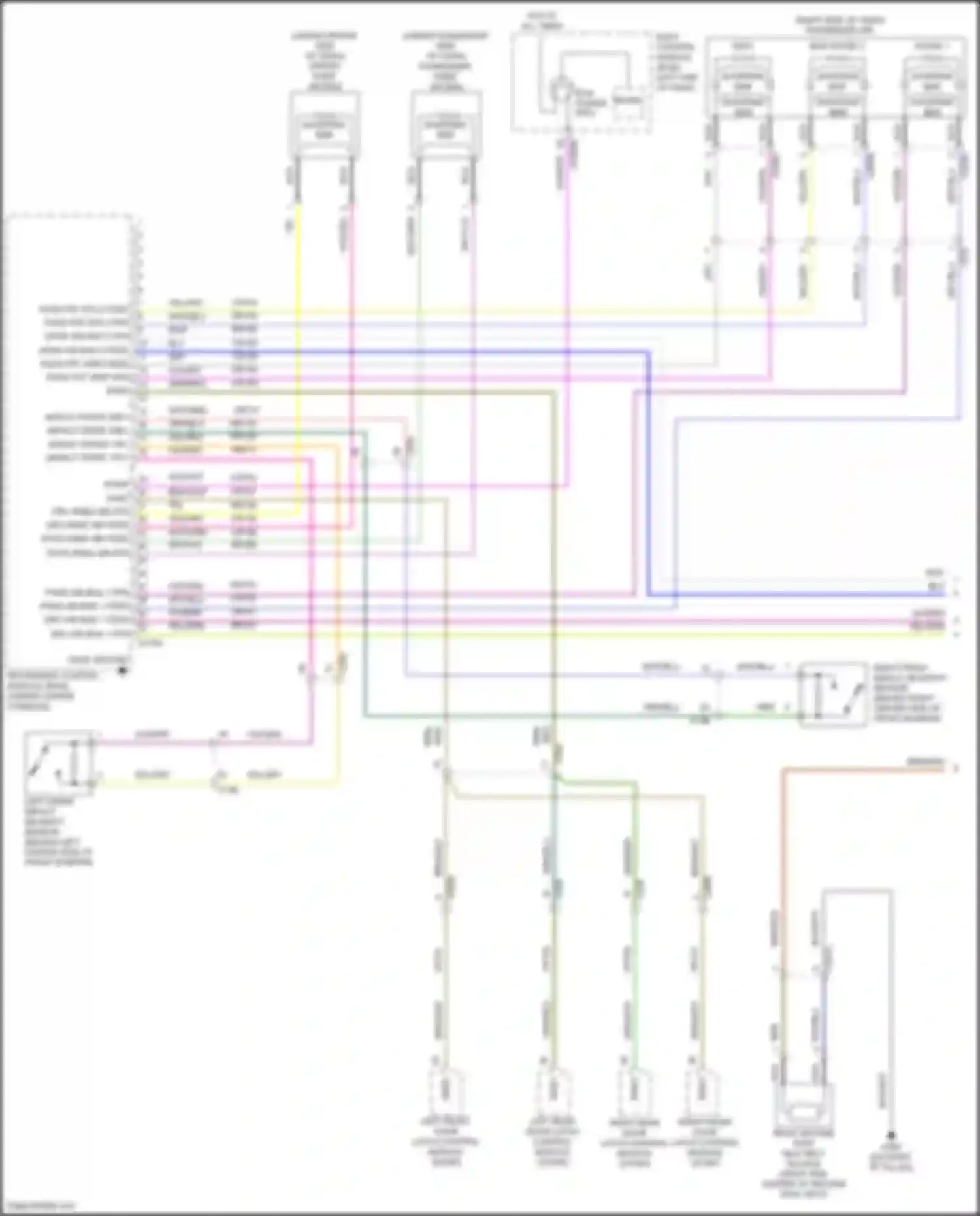 Aviator Lincoln II (2019-2024): Supplemental restraints circuit (1 of 4)