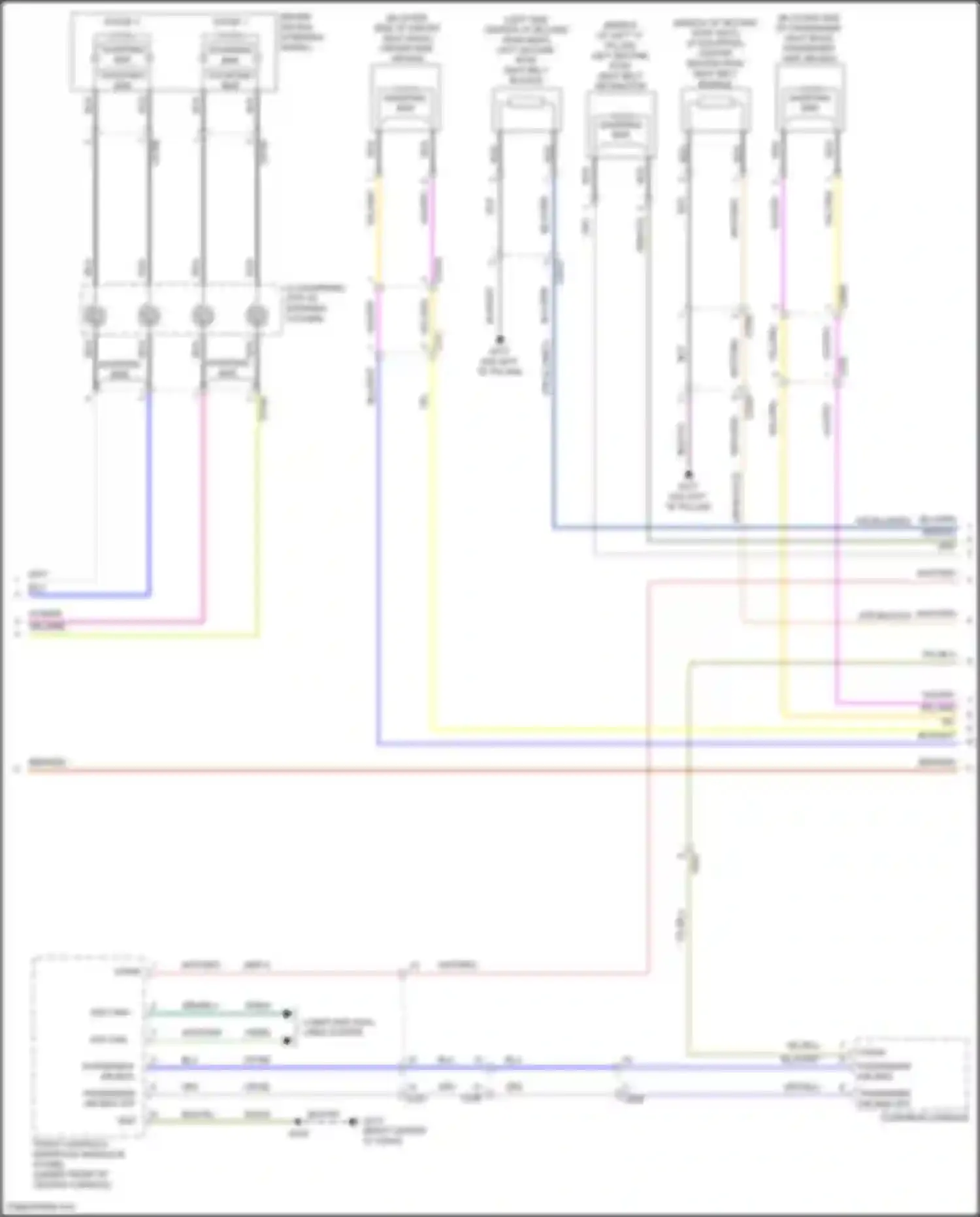Aviator Lincoln II (2019-2024): Supplemental restraints circuit (2 of 4)