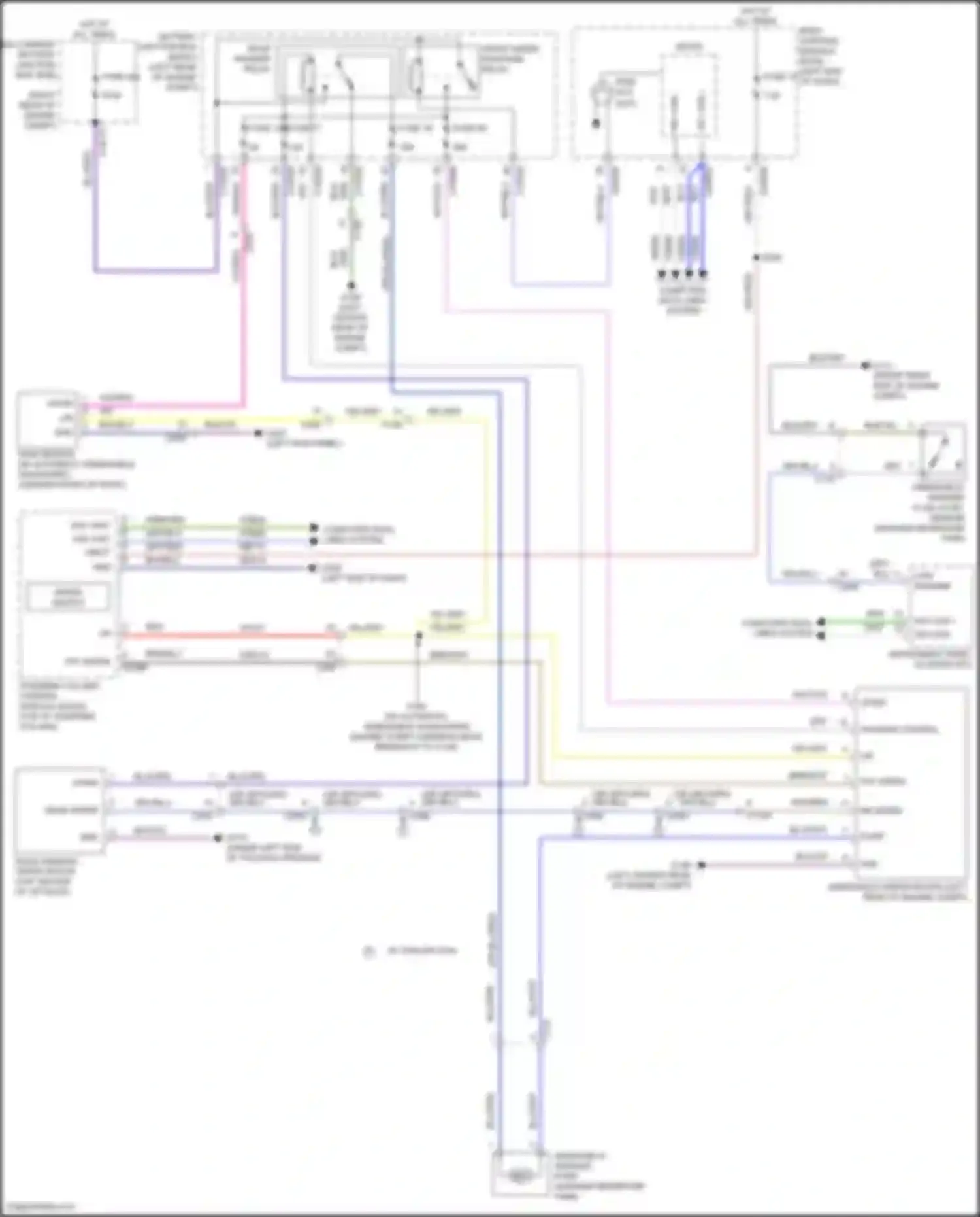 Aviator Lincoln II (2019-2024): Wiper/washer circuit