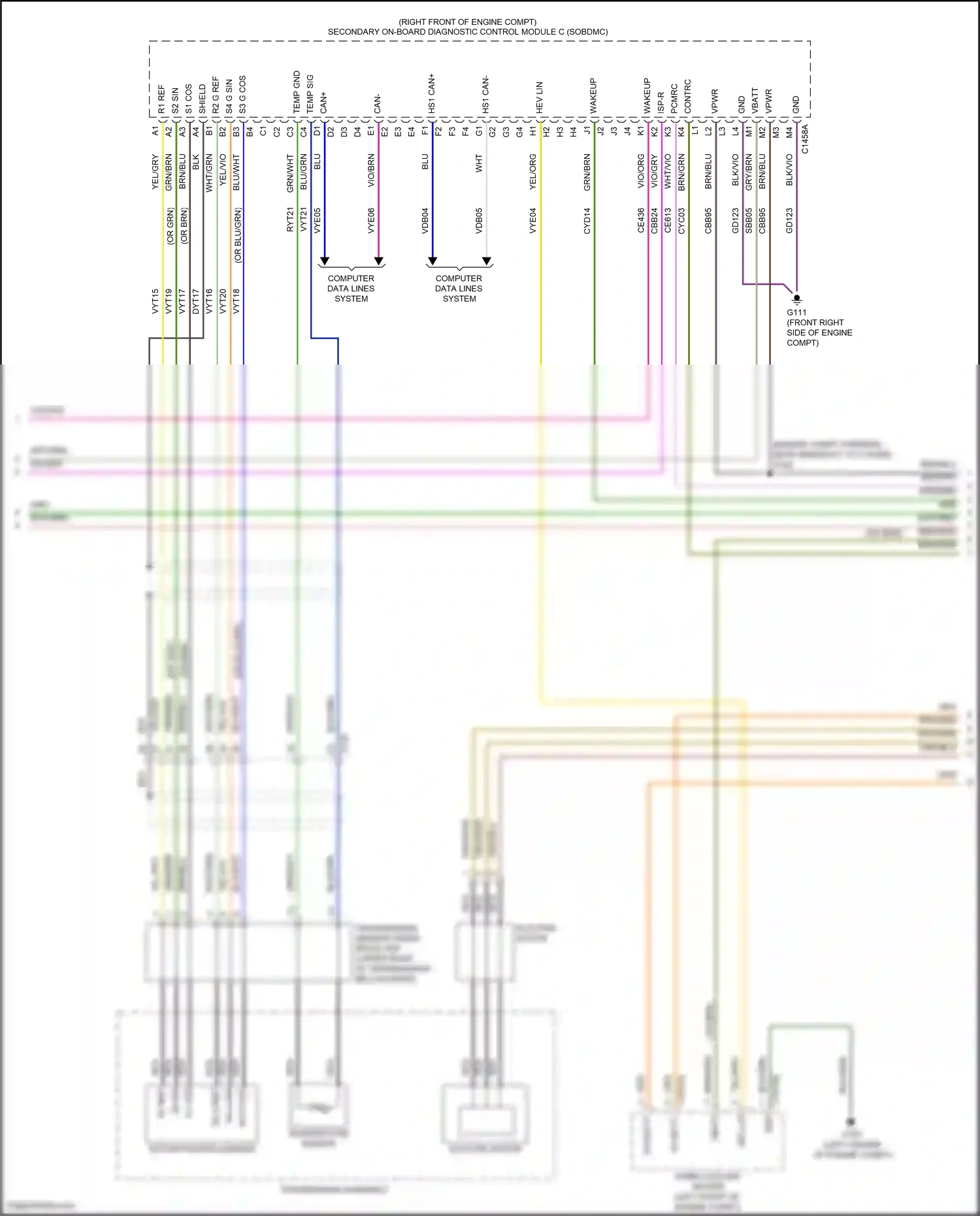 Wiring diagram blk for Lincoln Aviator II (2019-2024) (90 of 96)