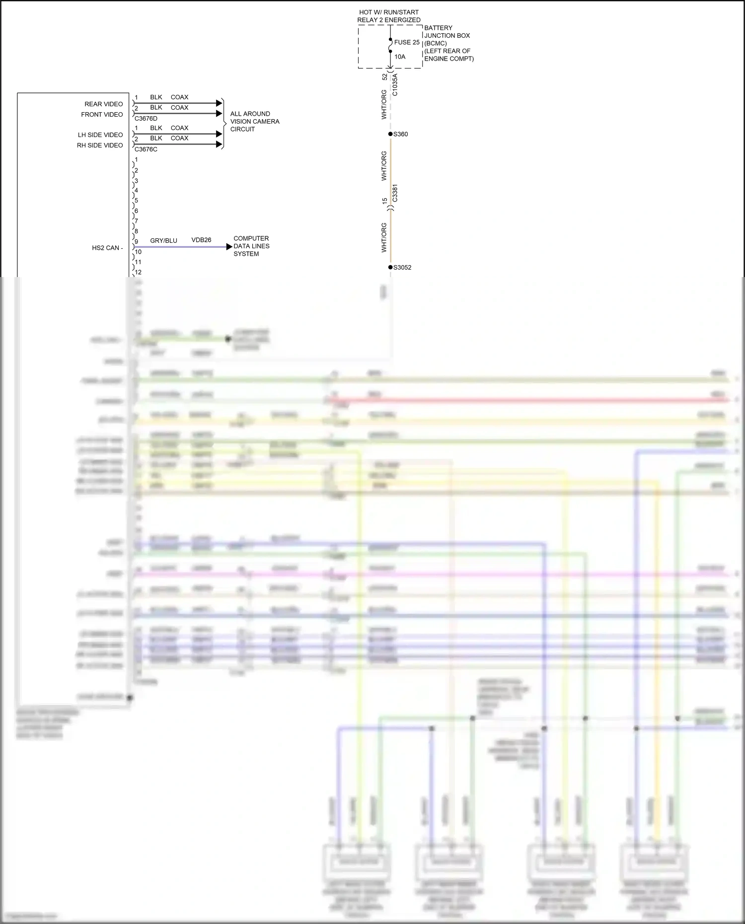 Wiring diagram blu/gry for Lincoln Aviator II (2019-2024) (4 of 95)