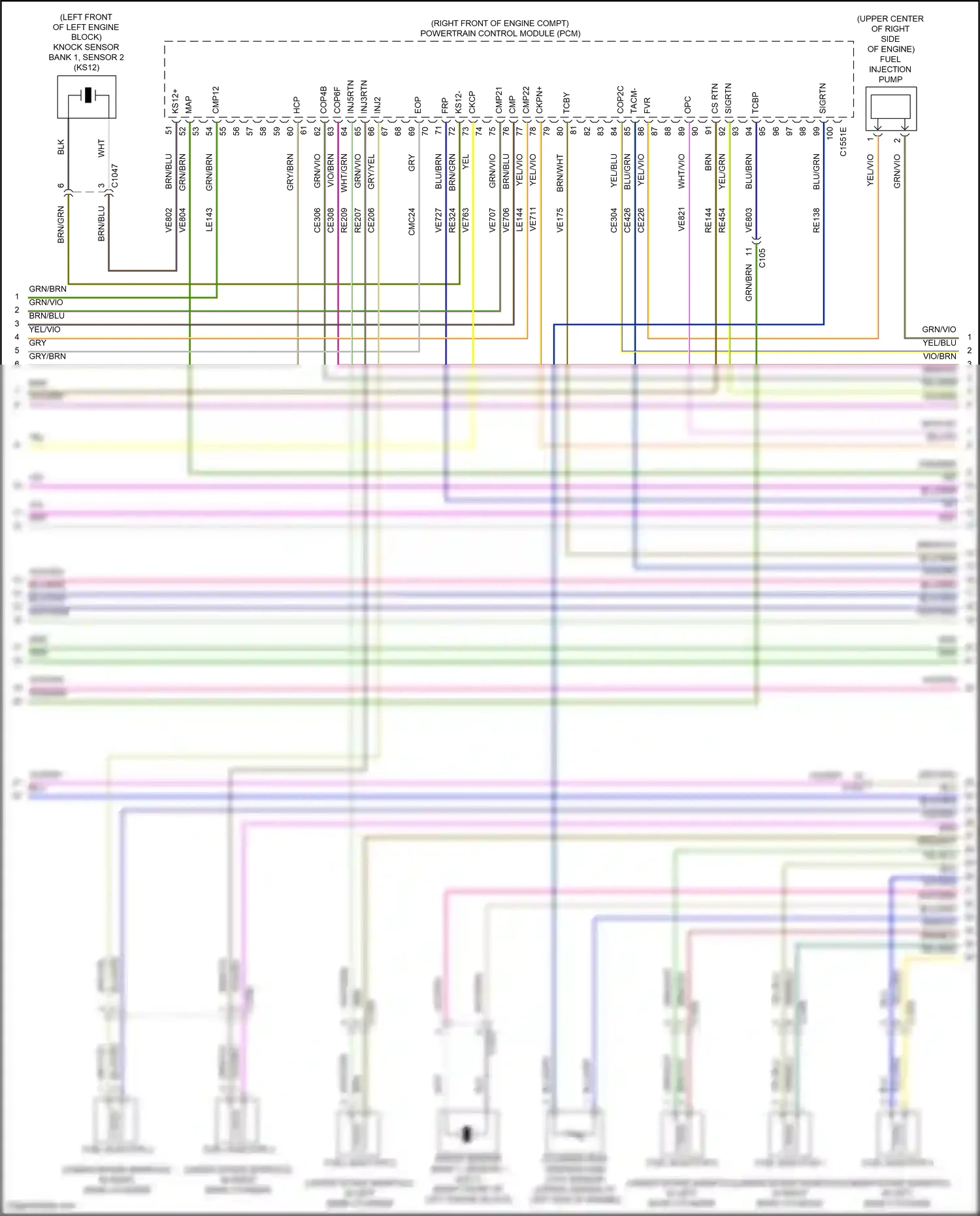 Wiring diagram blu/gry for Lincoln Aviator II (2019-2024) (83 of 95)
