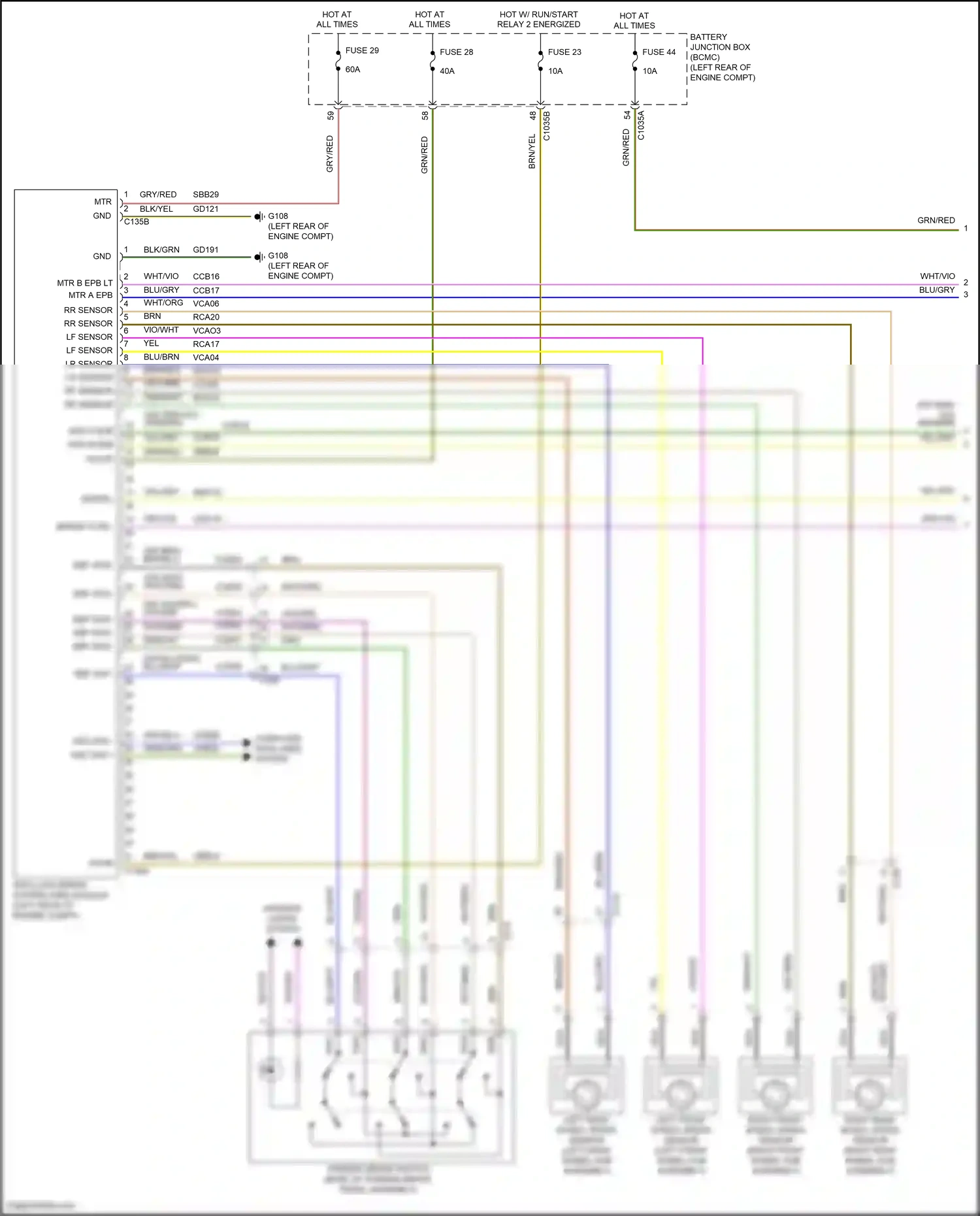 Wiring diagram computer data lines system for Lincoln Aviator II (2019-2024) (41 of 128)