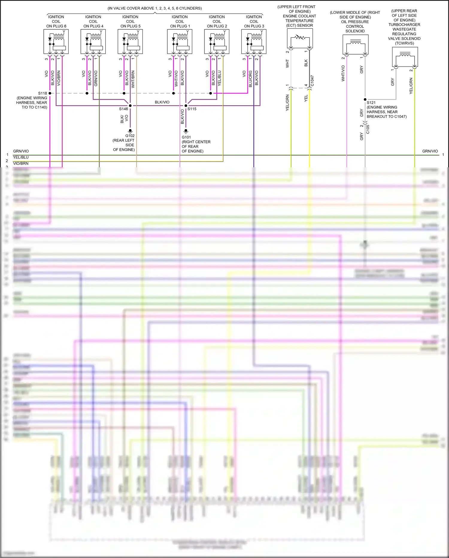 Wiring diagram evap cp for Lincoln Aviator II (2019-2024) (1 of 2)