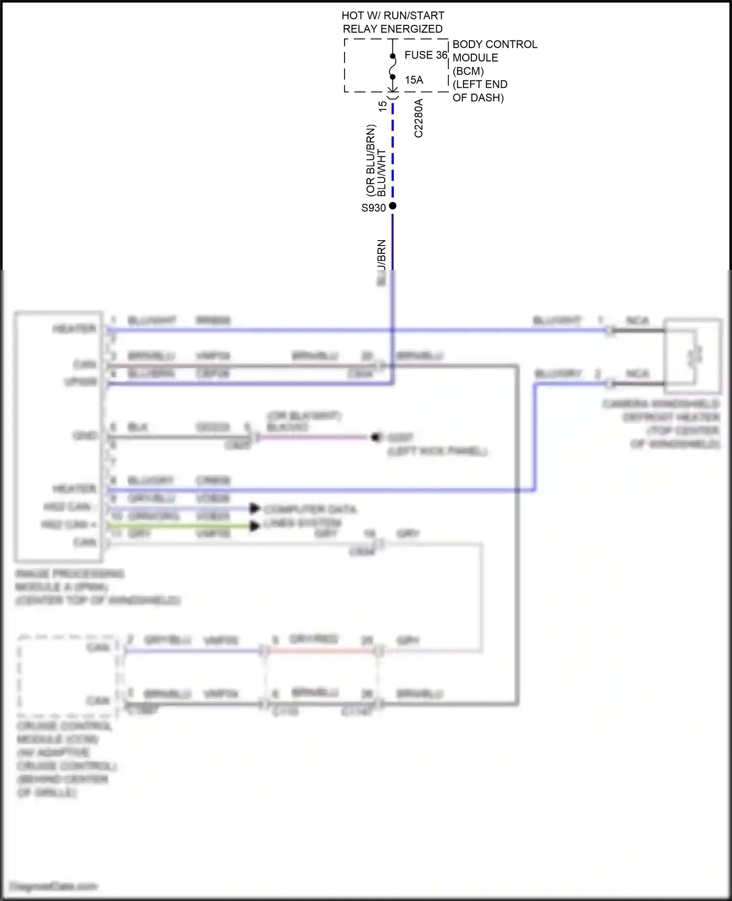 Lincoln Aviator II (2019-2024) image processing module a (ipma) wiring diagram  (4 of 5)