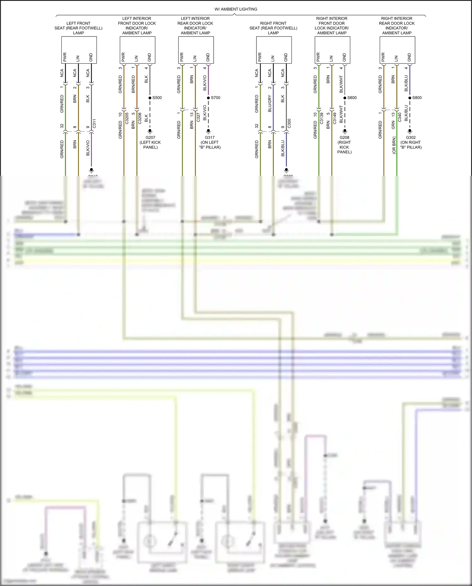 Wiring diagram nca for Lincoln Aviator II (2019-2024) (73 of 101)