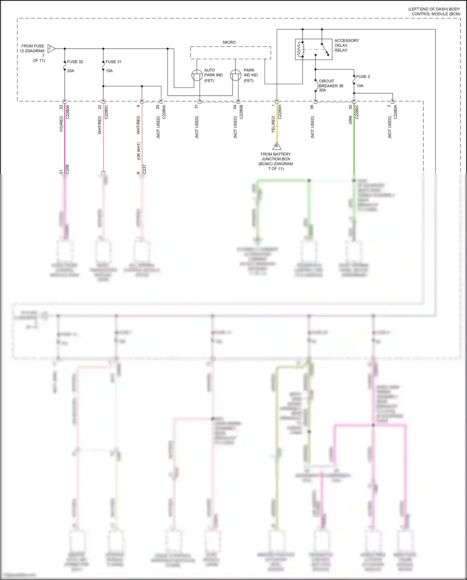 Wiring diagram nca for Lincoln Aviator II (2019-2024) (49 of 101)