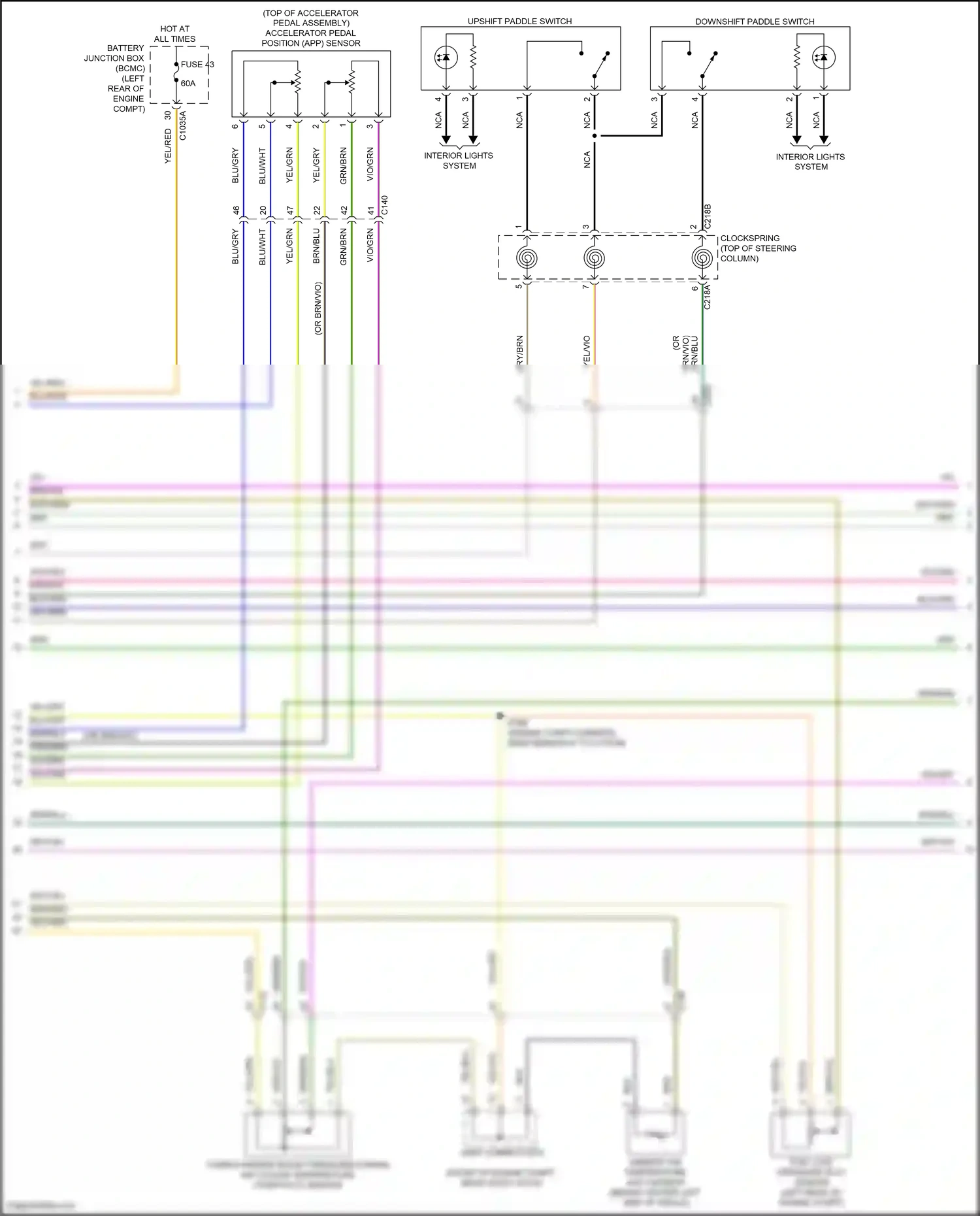 Wiring diagram nca for Lincoln Aviator II (2019-2024) (94 of 101)
