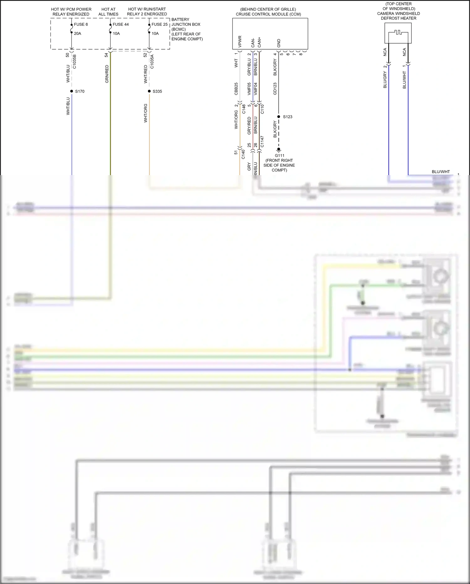 Wiring diagram nca for Lincoln Aviator II (2019-2024) (62 of 101)
