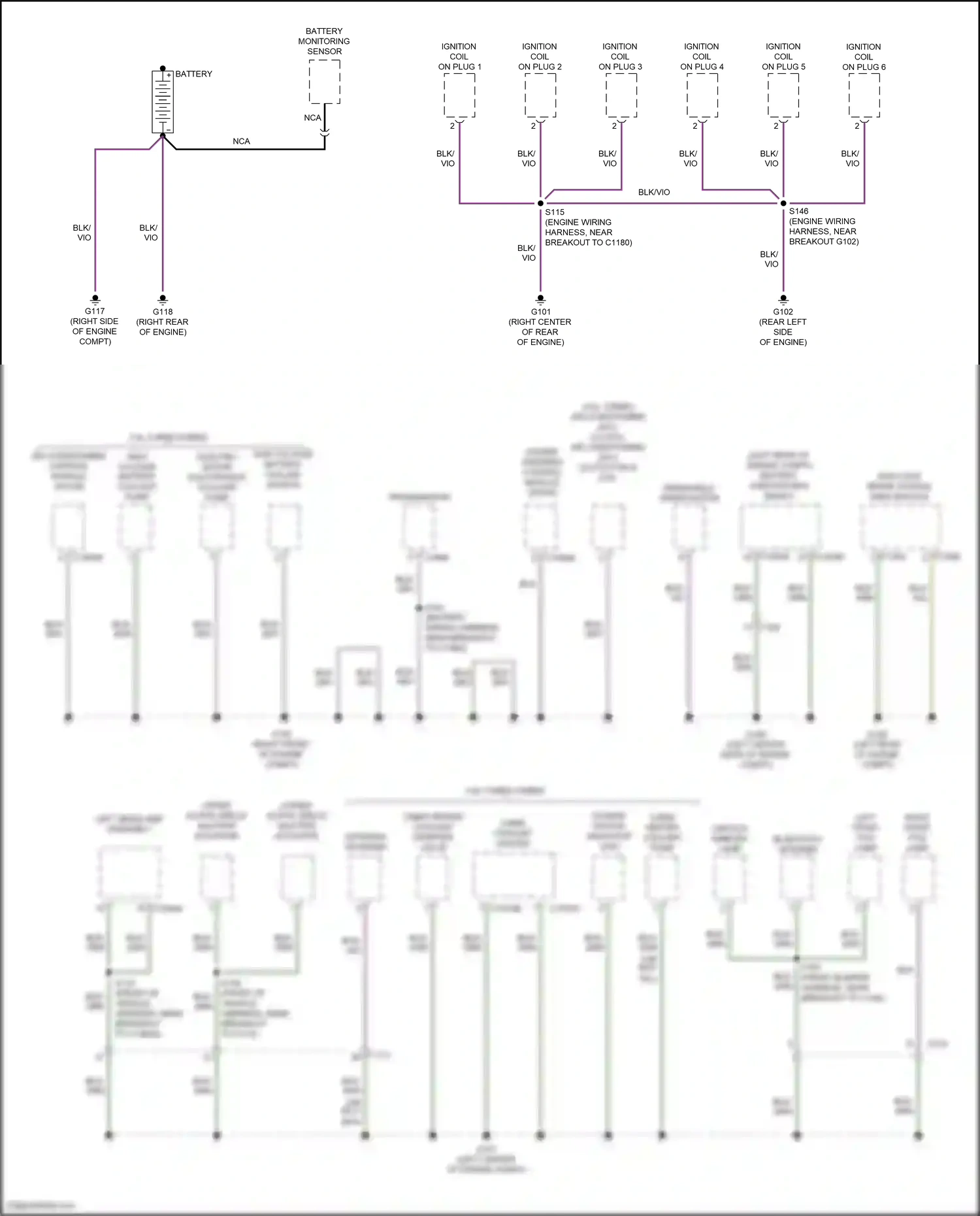 Wiring diagram (or for Lincoln Aviator II (2019-2024) (1 of 3)