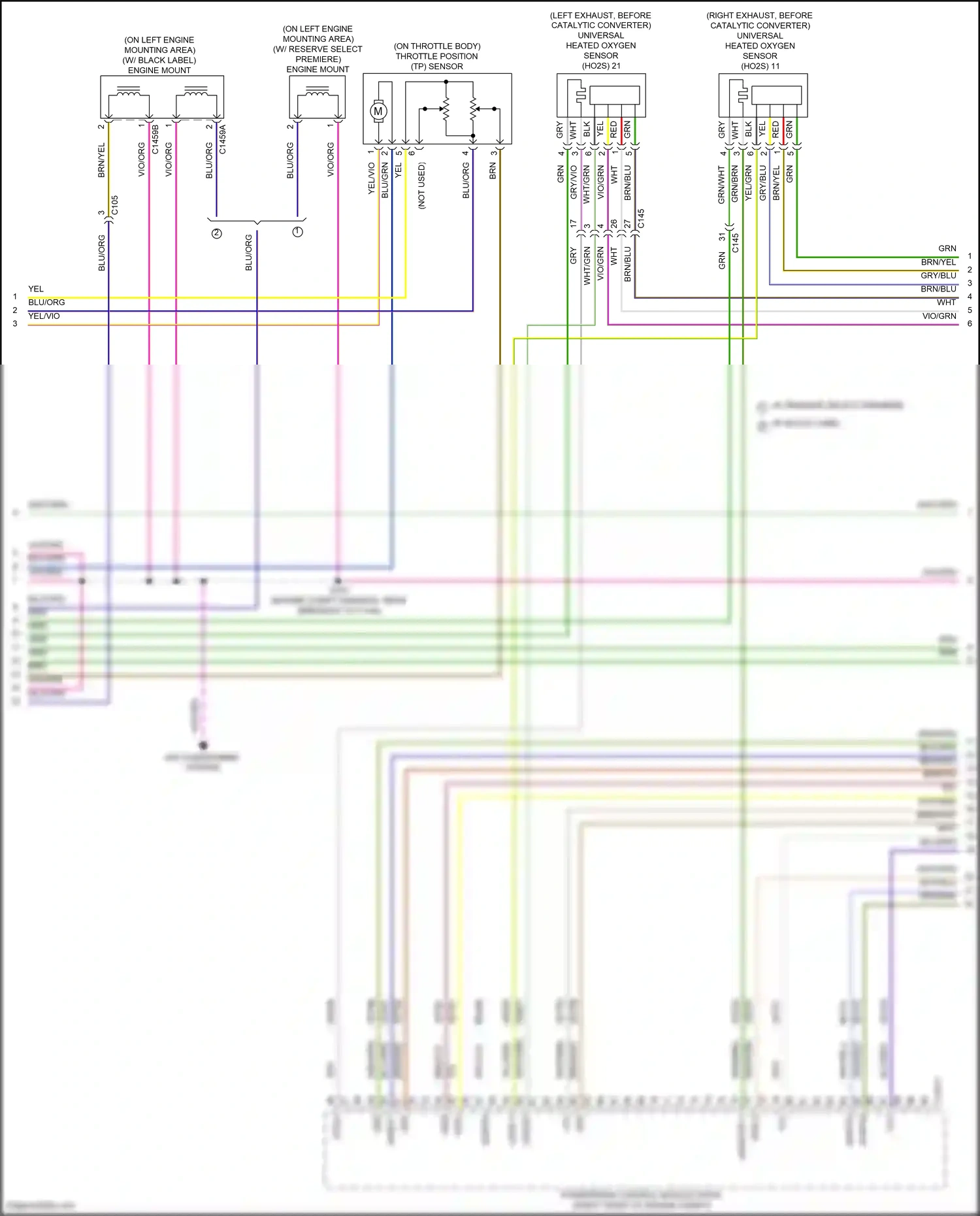 Wiring diagram red for Lincoln Aviator II (2019-2024) (73 of 73)