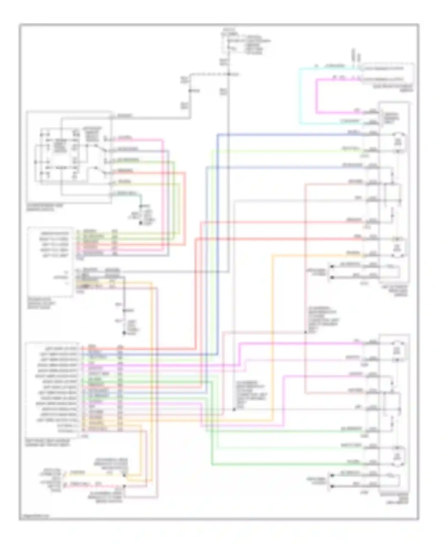 Continental Lincoln IX (1995-2002): Memory mirrors circuit