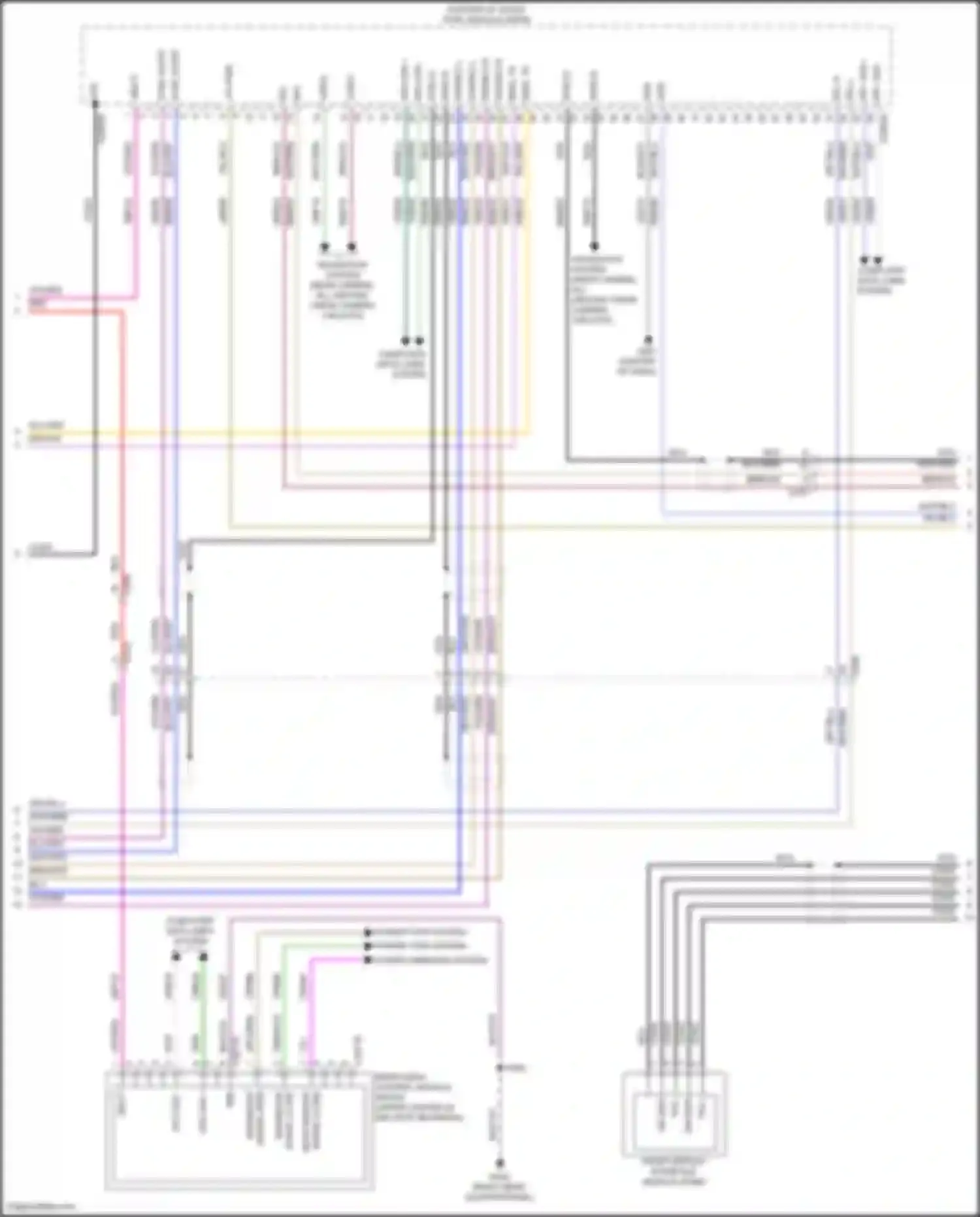 Continental Lincoln X (2016-2024): Radio circuit, w/ touch screen (3 of 5)
