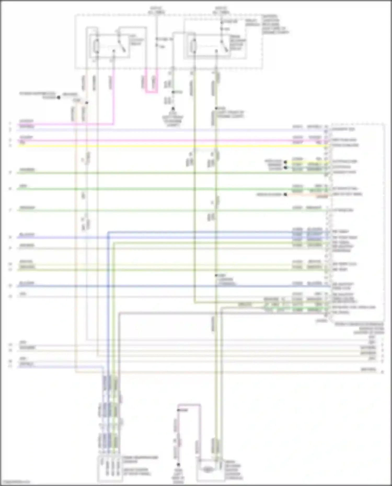 Wiring diagram autohold sw for Lincoln Continental X (2016-2024) (1 of 2)