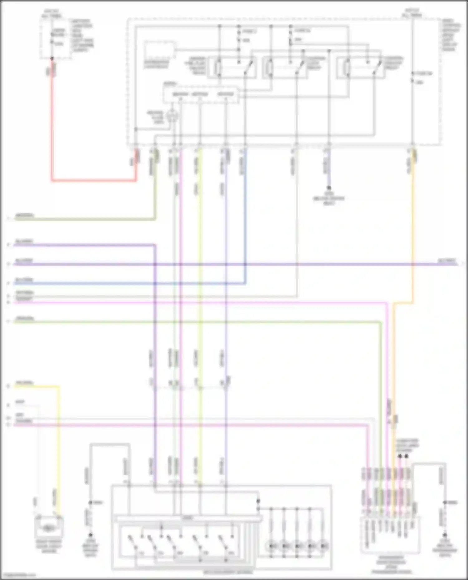 Wiring diagram blk/blu for Lincoln Continental X (2016-2024) (1 of 28)