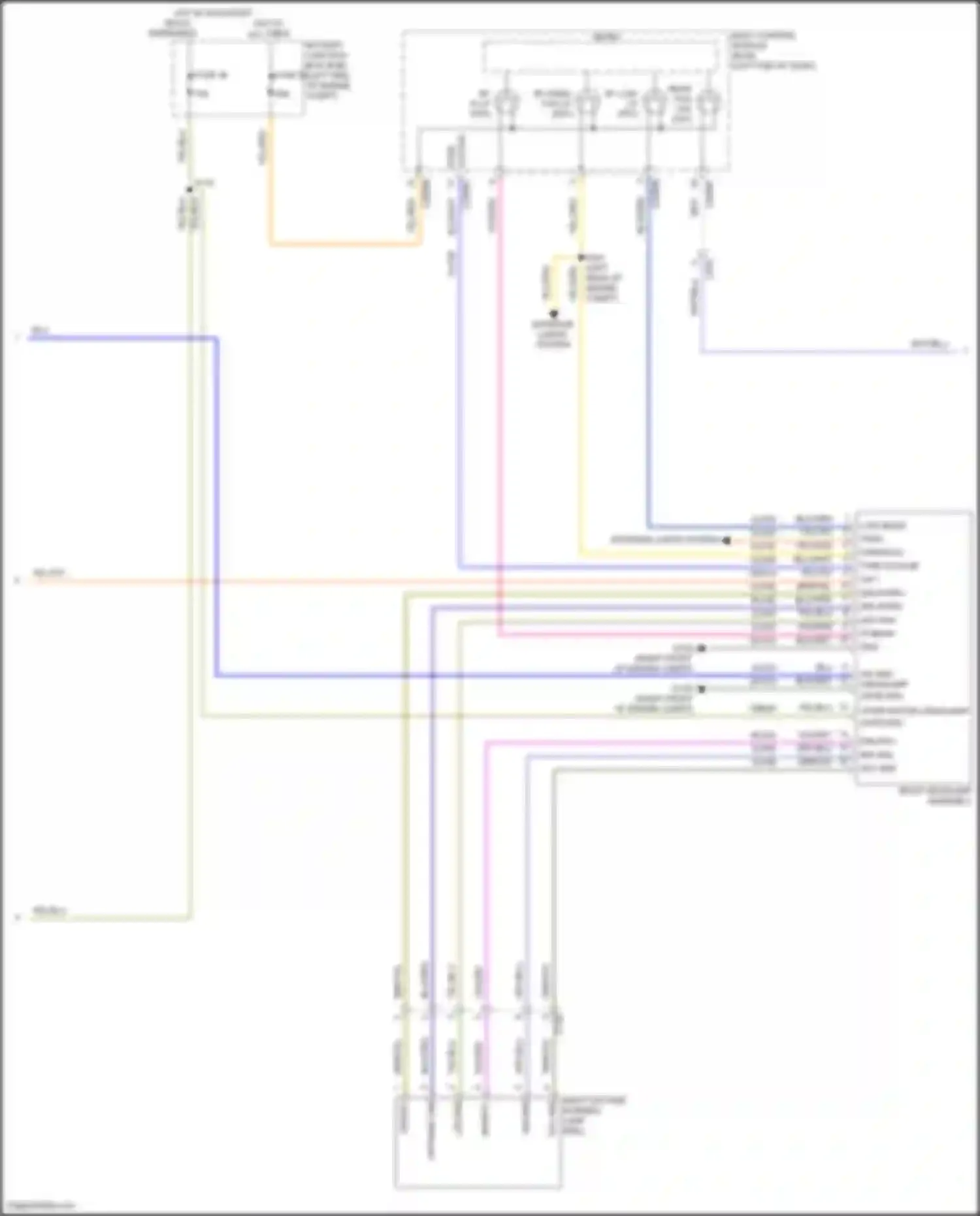 Wiring diagram cathode gnd for Lincoln Continental X (2016-2024) (4 of 4)